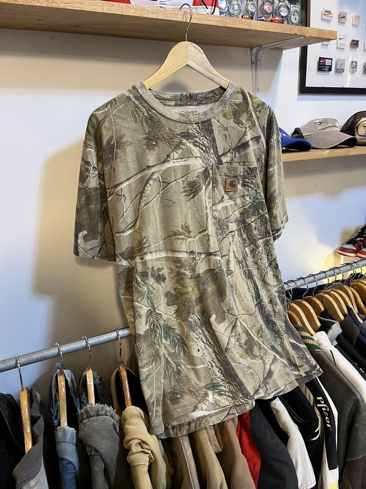 Carhartt × Vintage Carhartt Real Tree T-Shirt Size US M / EU 48-50 / 2 - 9 Thumbnail