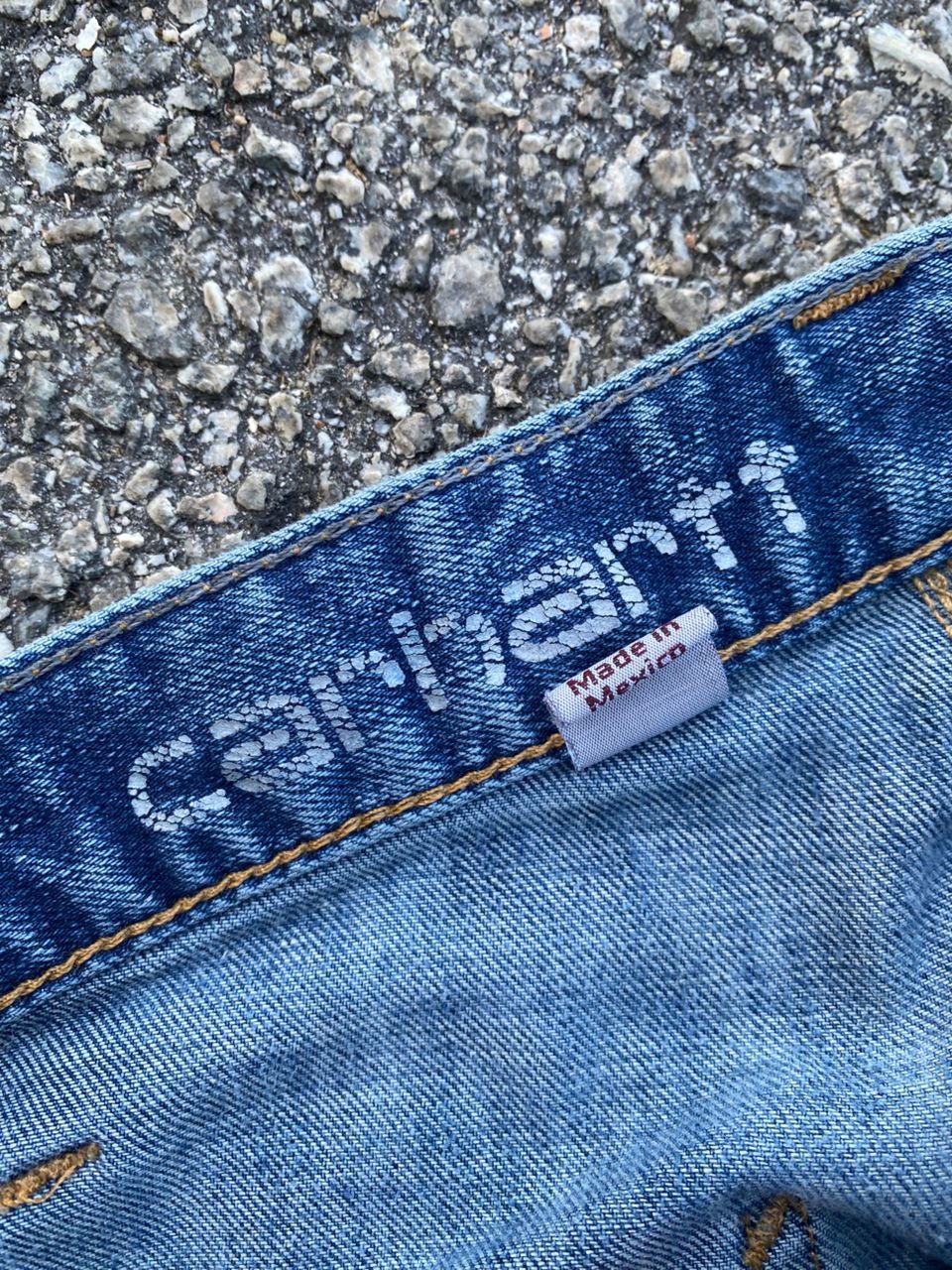 Carhartt Vintage Carhartt Relaxed Fit Carpenter Distressed Denim Size US 34 / EU 50 - 12 Thumbnail