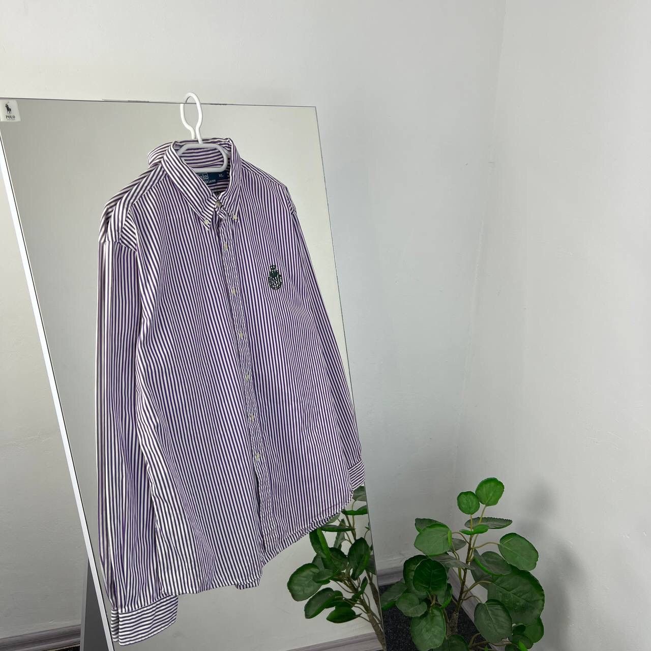 Polo Ralph Lauren Vintage Polo Ralph Lauren Shirt Striped Old Money Y2k Style Size US XL / EU 56 / 4 - 1 Thumbnail