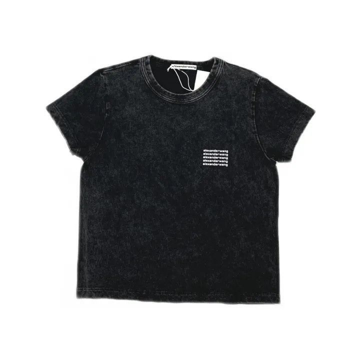 Alexander Wang Alexander Wang Black Short Sleeve T-Shirt - Size S / US 4 / IT 40 - 2 Thumbnail