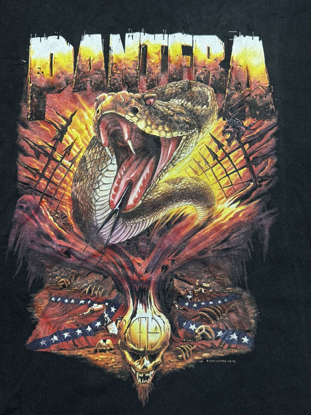 Band Tees Authentic 2007 Pantera "The Great Southern Trendkill" Size US XL / EU 56 / 4 - 3 Thumbnail