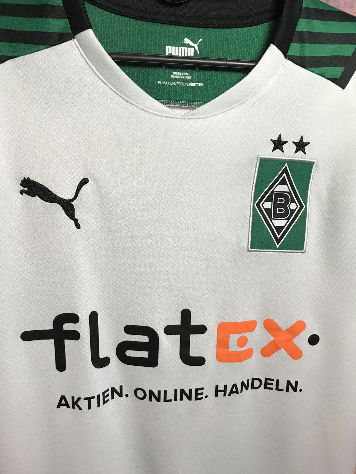 Puma Borussia Monchengladbach soccer jersey Size US S / EU 44-46 / 1 - 2 Thumbnail