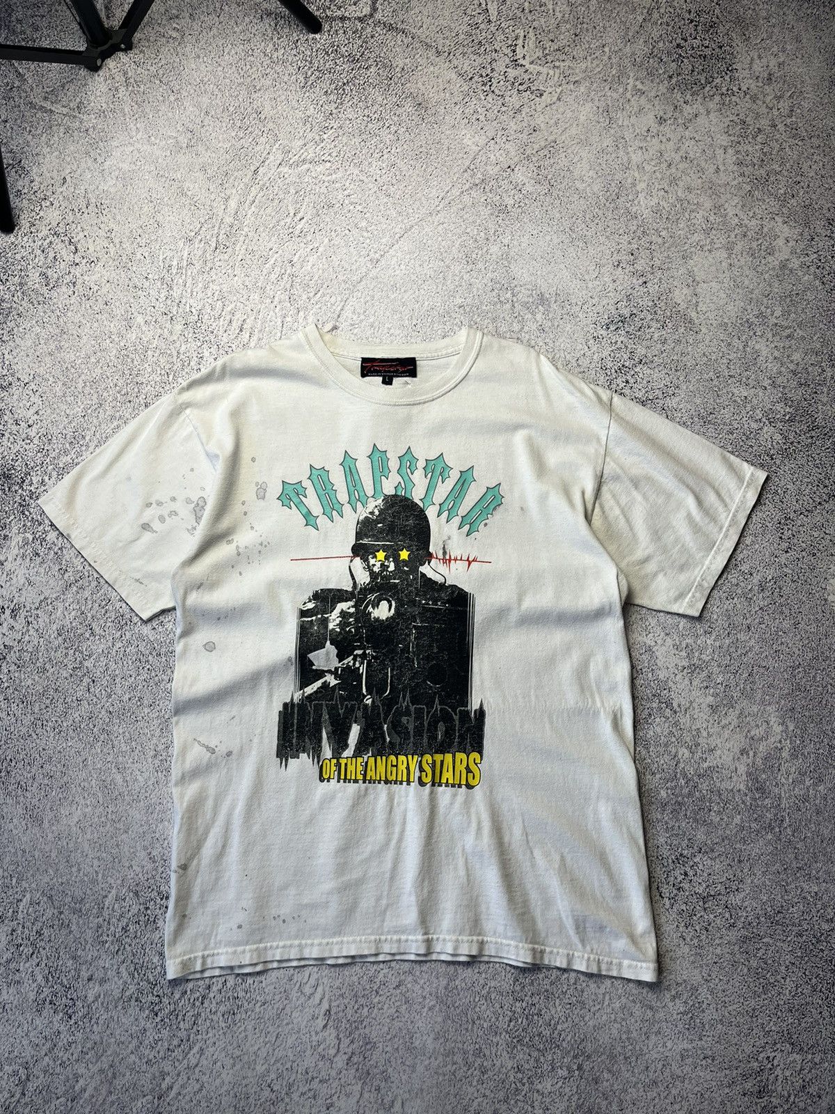 Trapstar London Men's Trapstar London Drill Big Logo Y2K Designer Tee Size US L / EU 52-54 / 3 - 4 Thumbnail