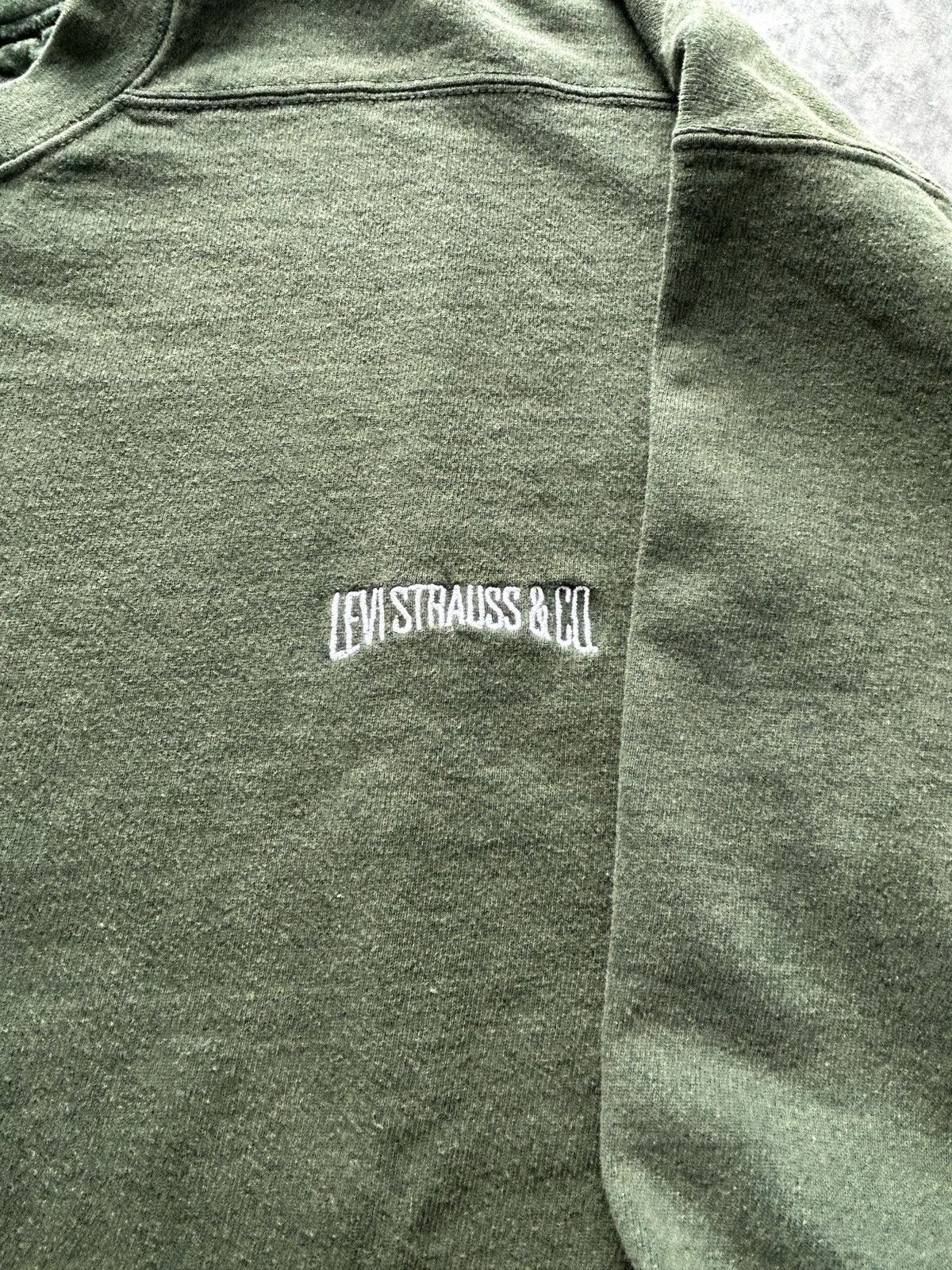 Levi's × Vintage Vintage 90s Levi’s Strauss Crewneck Sweatshirt Baggy Fit Size US XL / EU 56 / 4 - 2 Thumbnail