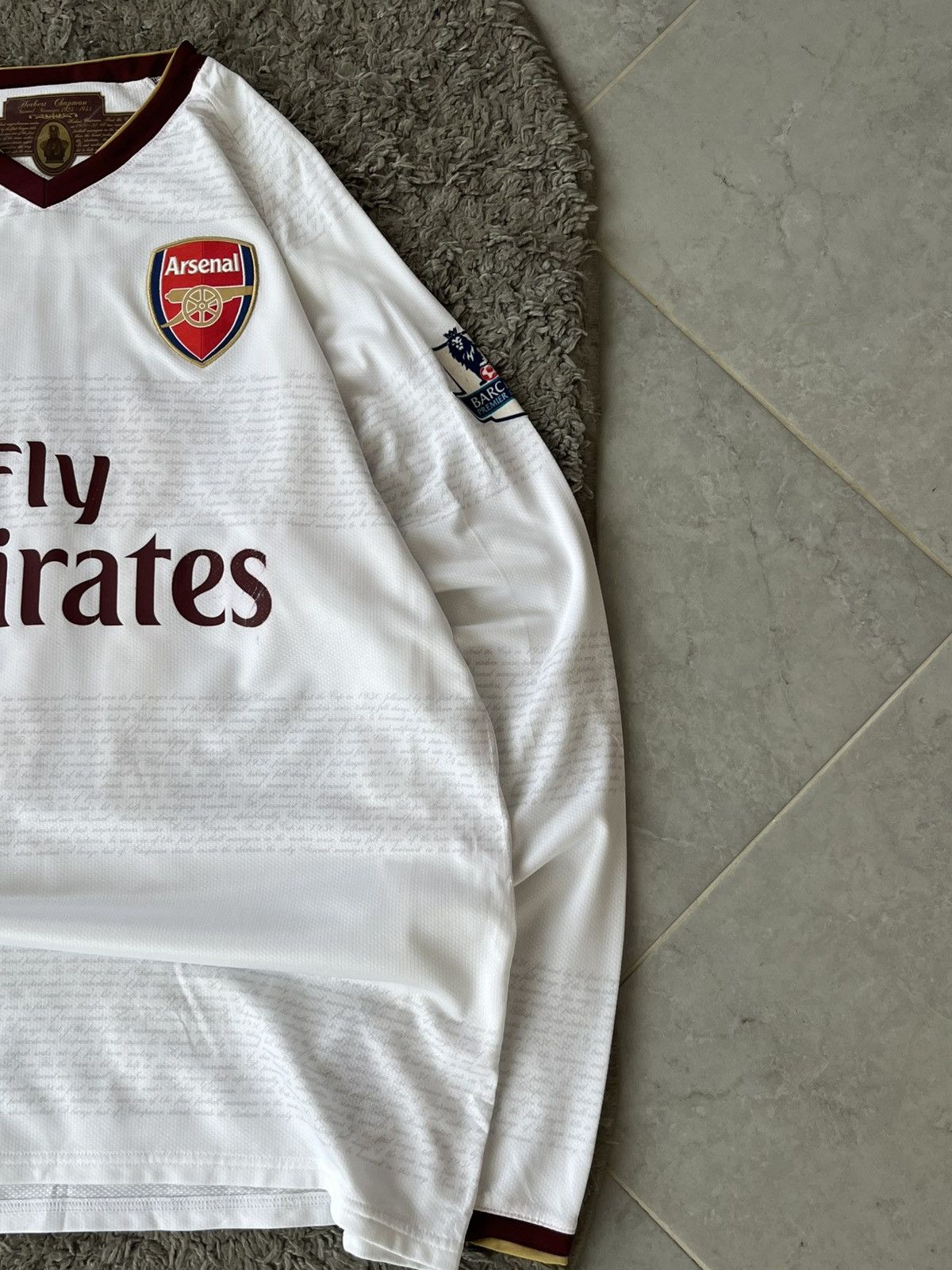 Nike Vintage T-shirt Jersey Nike ARSENAL 2007/08 Soccer Football Size US L / EU 52-54 / 3 - 3 Thumbnail