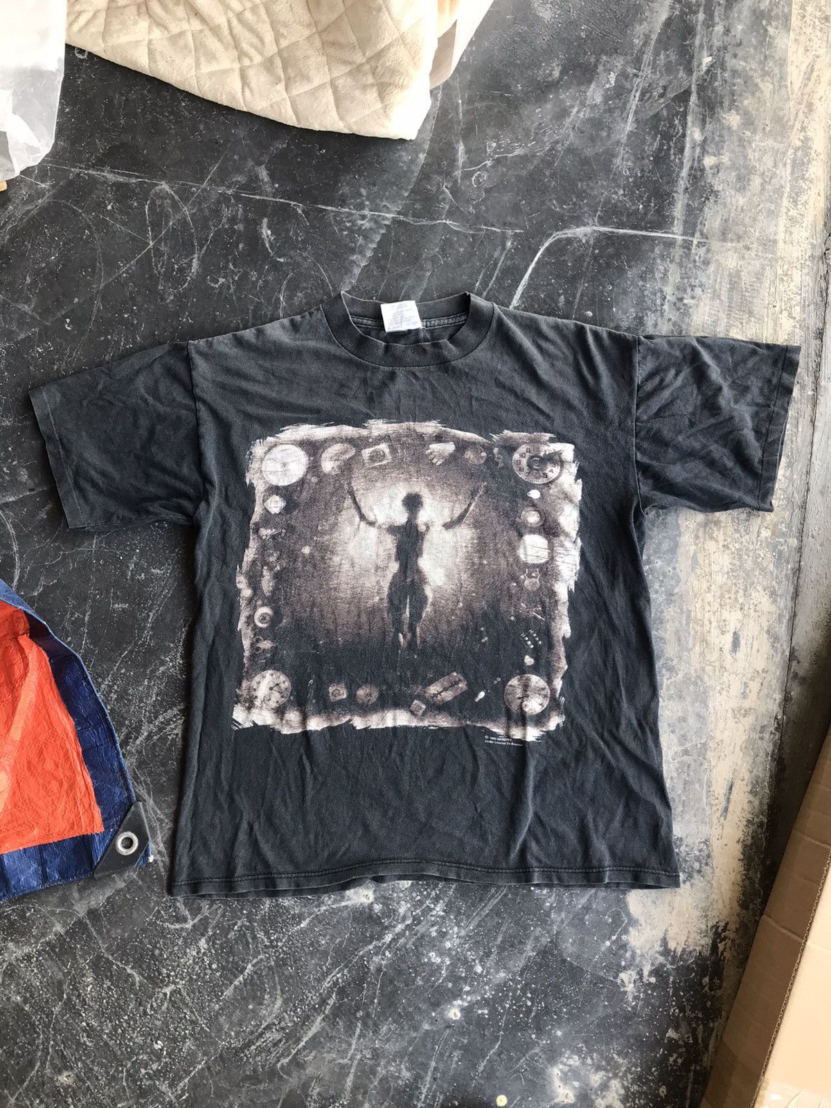 Band Tees × Brockum × Vintage Vintage 90s Ministry Band Tee Shirt Size US M / EU 48-50 / 2 - 1 Thumbnail