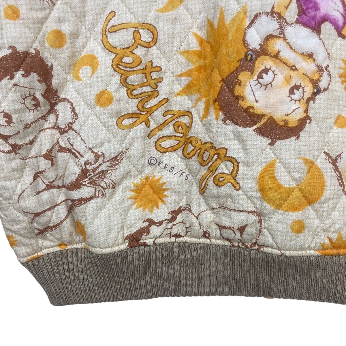 Cartoon Network Vintage Betty Boop Full Print Quilted Bomber Style Jacket Size L / US 10 / IT 46 - 13 Thumbnail