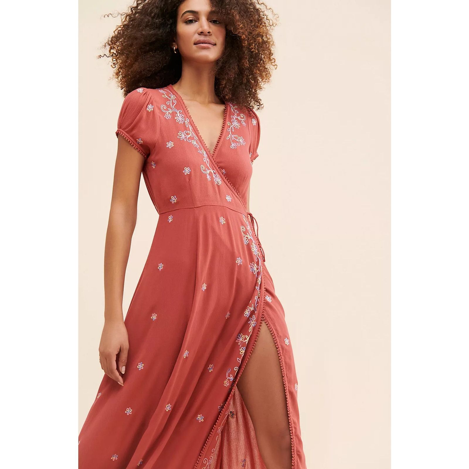 full sleeve floral maxi dress Wildflower Reverie Gown– Teuta Matoshi