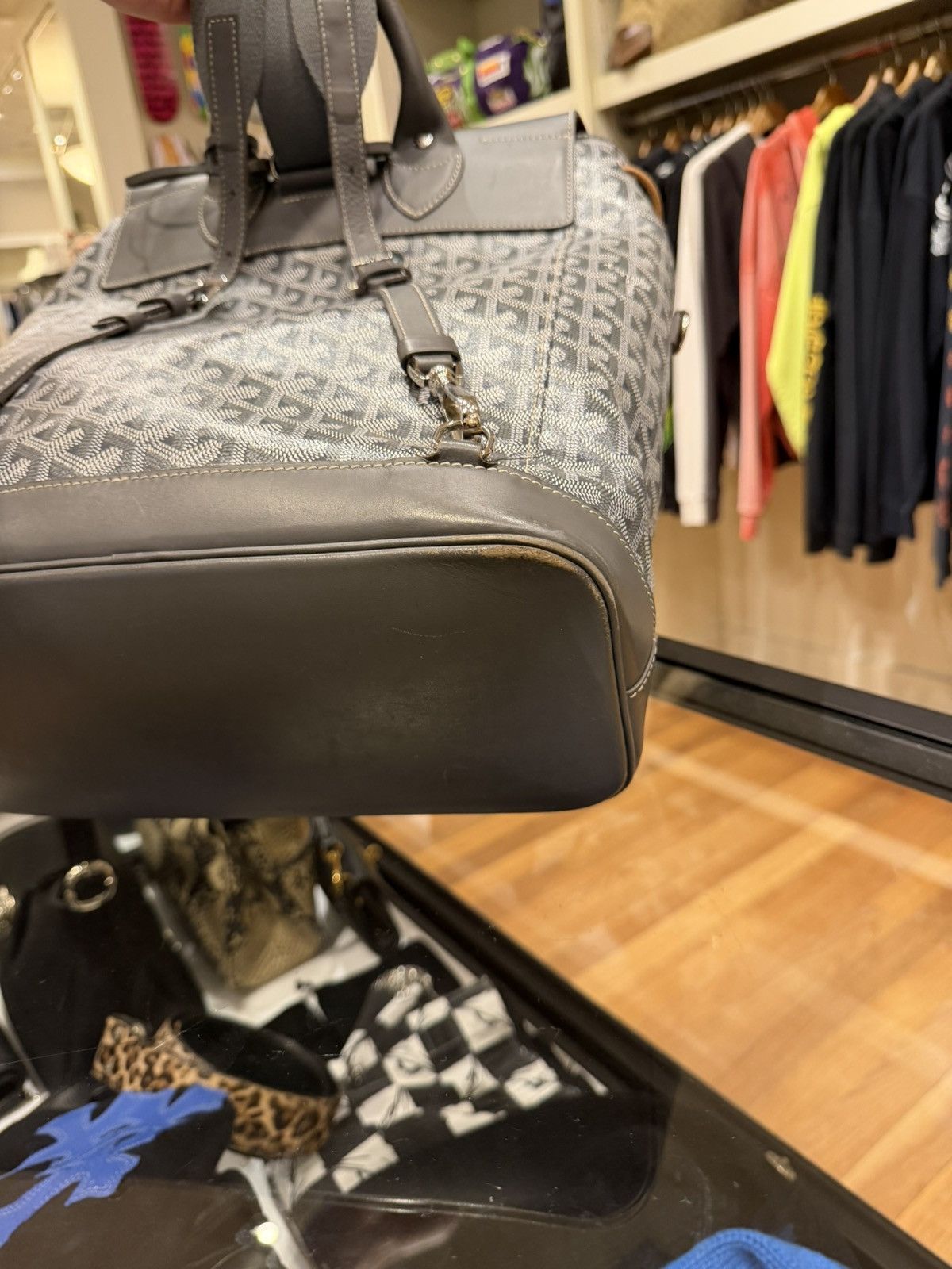 Goyard Goyard Alpin Backpack Grey Size ONE SIZE - 14 Thumbnail