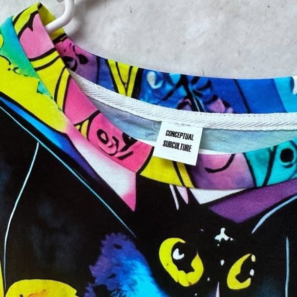 Other Bats Cartoon Bat Cotton Tee Shirt Tall Unisex Halloween Size US XL / EU 56 / 4 - 4 Thumbnail