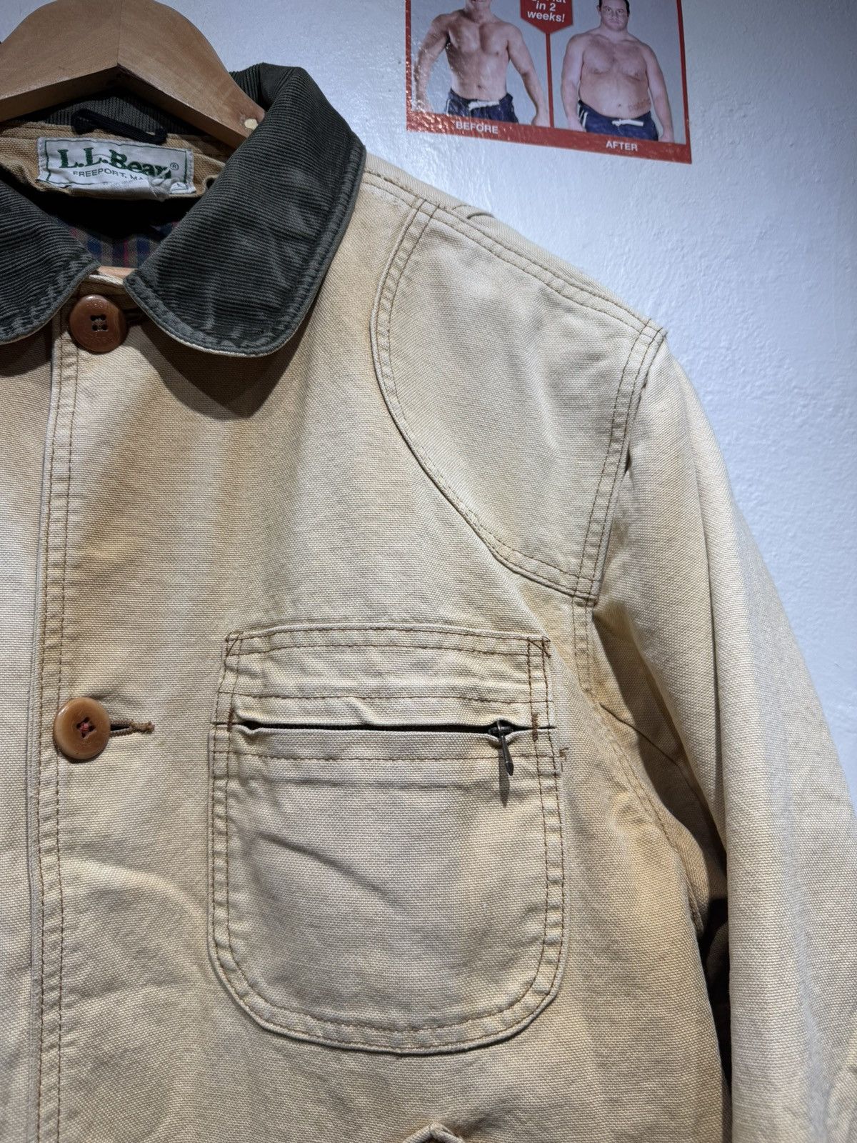 L.L. Bean Vintage 90s Ll Bean Chore jacket Size US L / EU 52-54 / 3 - 4 Thumbnail