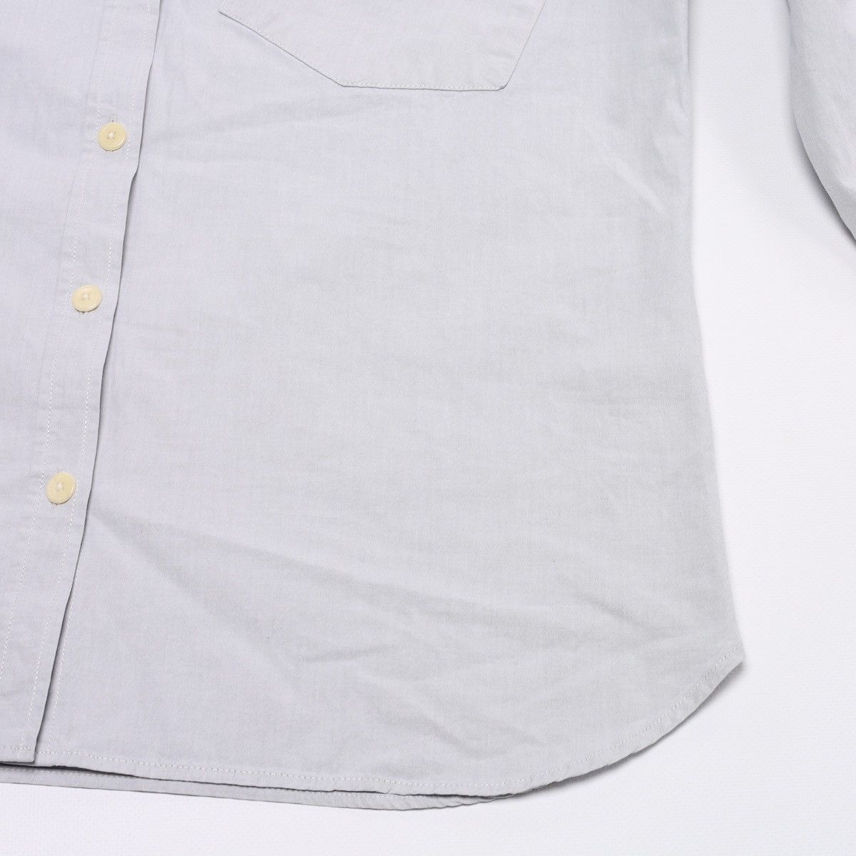 Margaret Howell MHL Margaret Howell Cotton Shirt Gray Grey Size S / US 4 / IT 40 - 11 Thumbnail