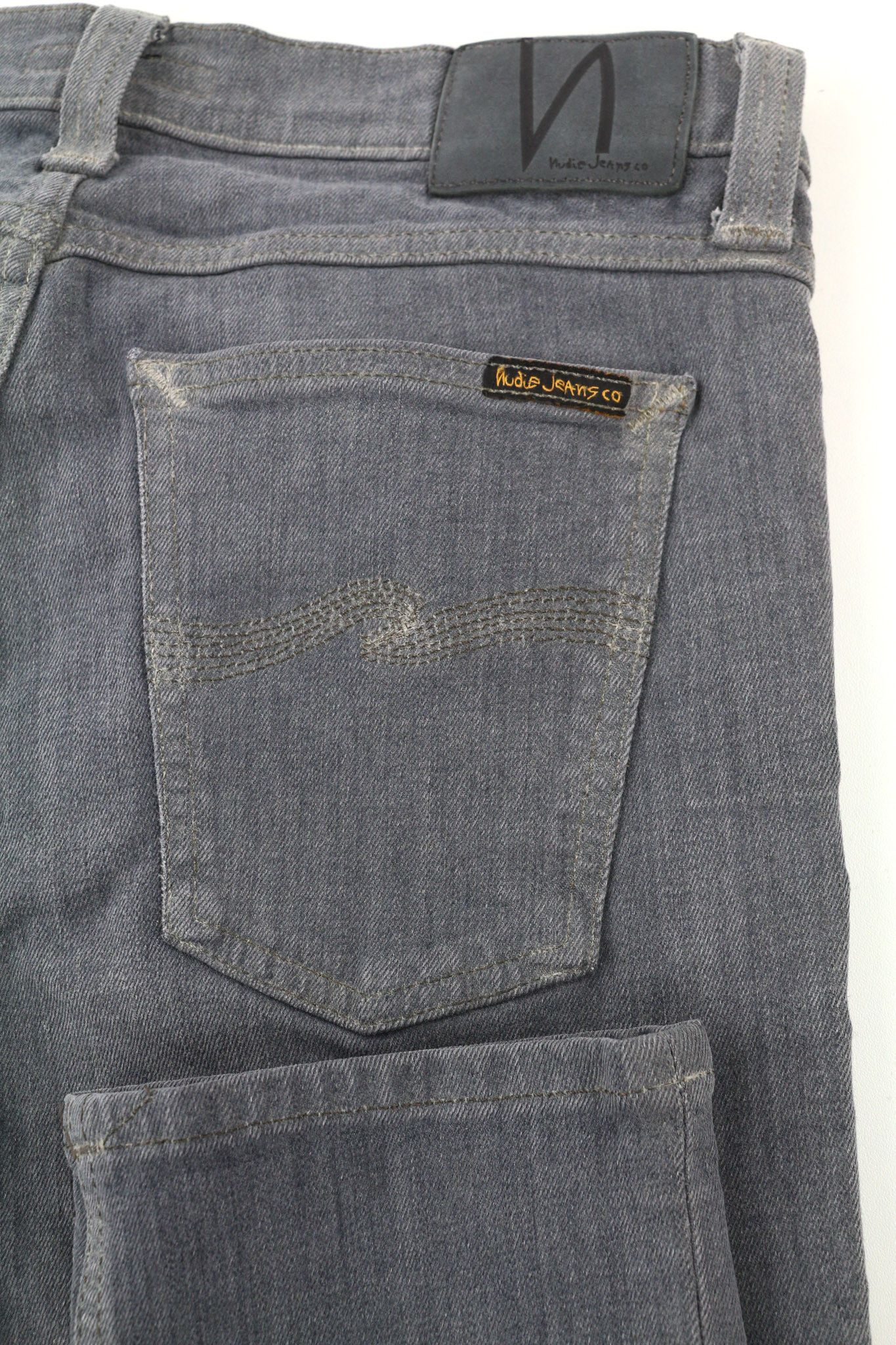 Nudie Jeans TIGHT LONG JOHN W30/L34 Organic Charcoal Zip Fit 80702 Size US 30 / EU 46 - 5 Thumbnail