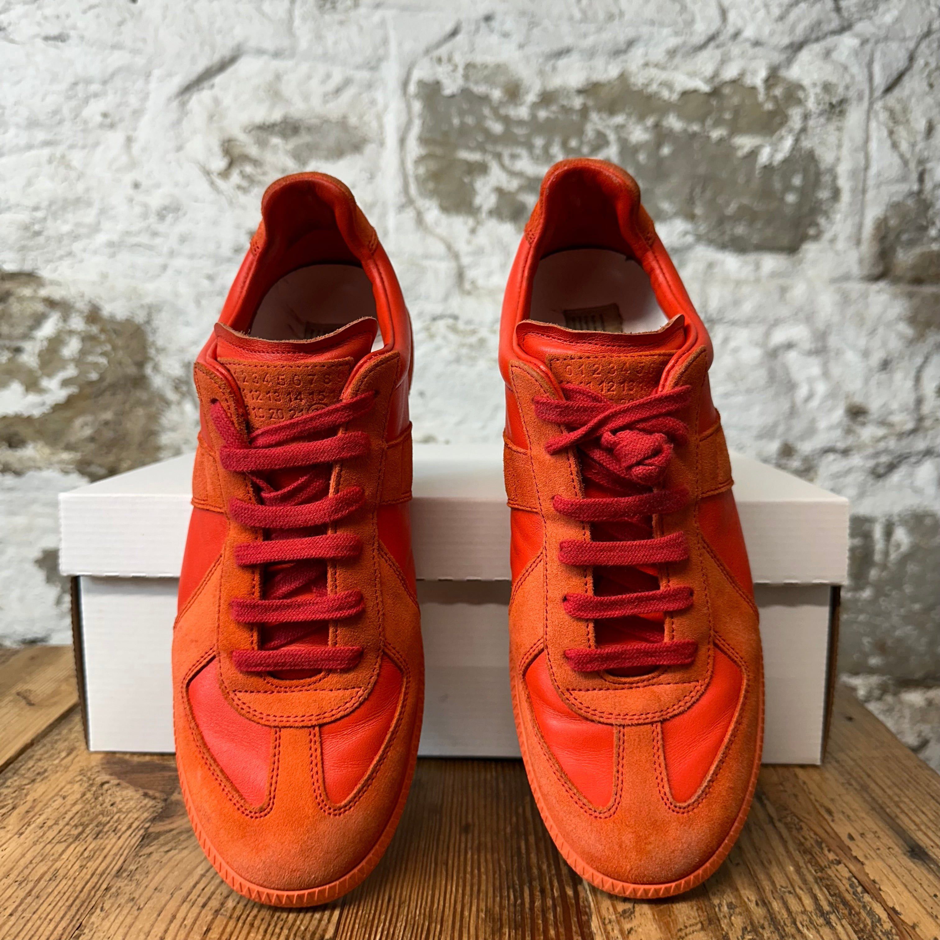 Maison Margiela Maison Margiela Replica Orange Sneaker Sz 7 (40) Size US 7 / EU 40 - 3 Thumbnail