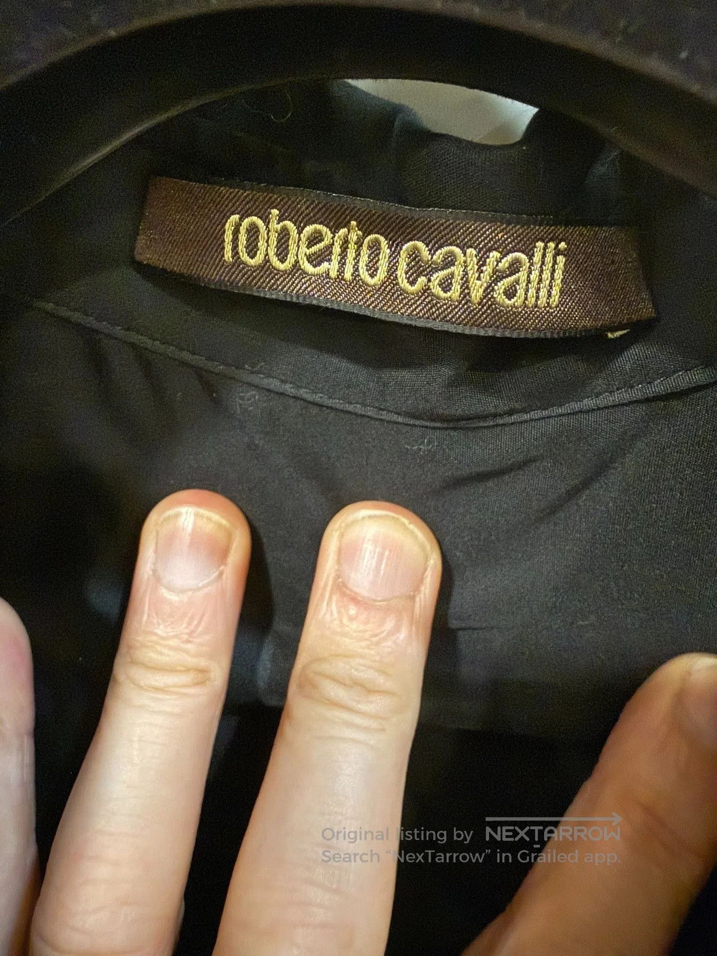 Roberto Cavalli Roberto Cavalli Embroidered Western Shirt. Size US M / EU 48-50 / 2 - 9 Thumbnail