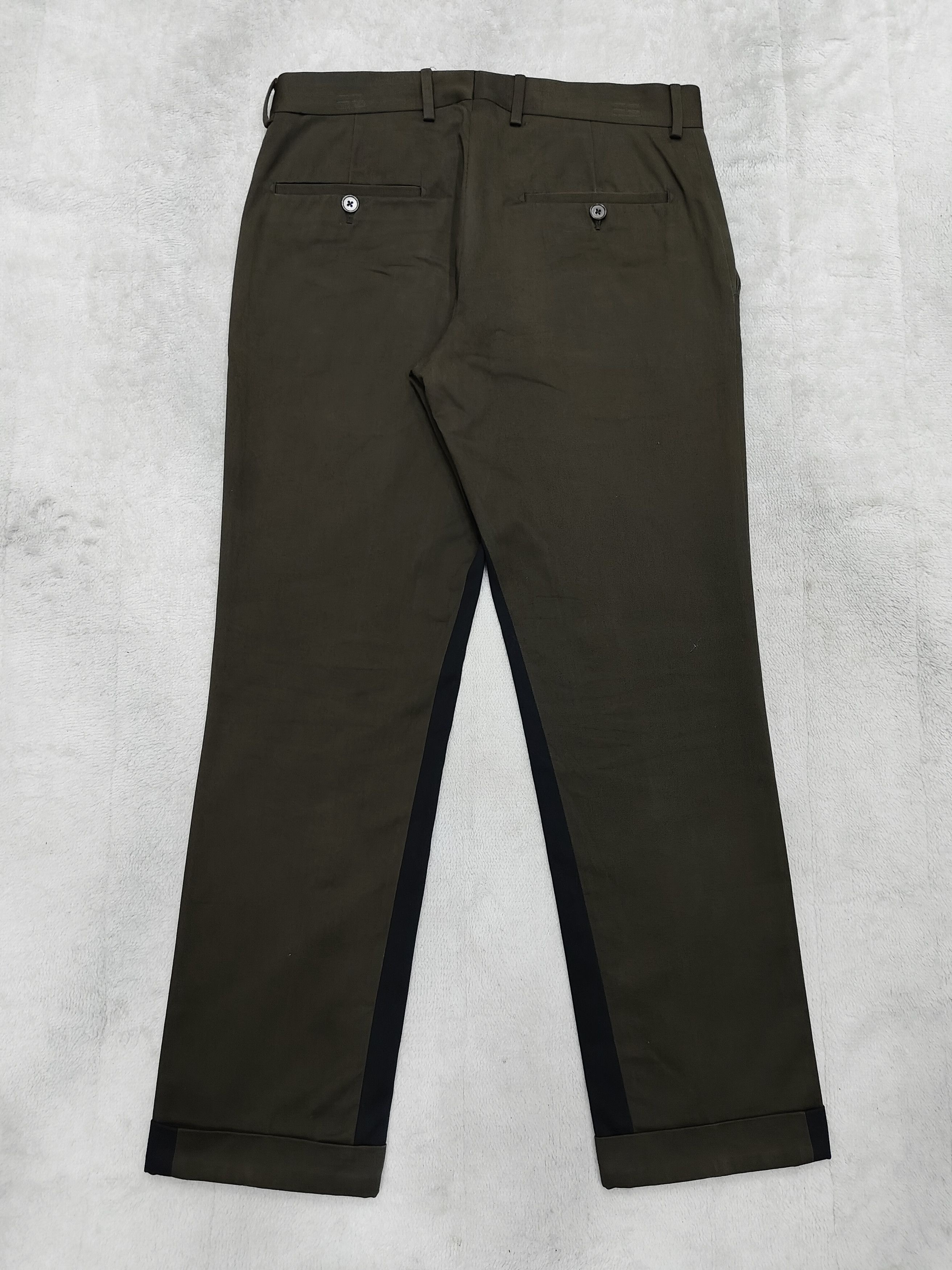 Hermes × Vintage GRAIL 🇫🇷 Vtg Hermes 2 Tone Trouser Size US 32 / EU 48 - 5 Thumbnail