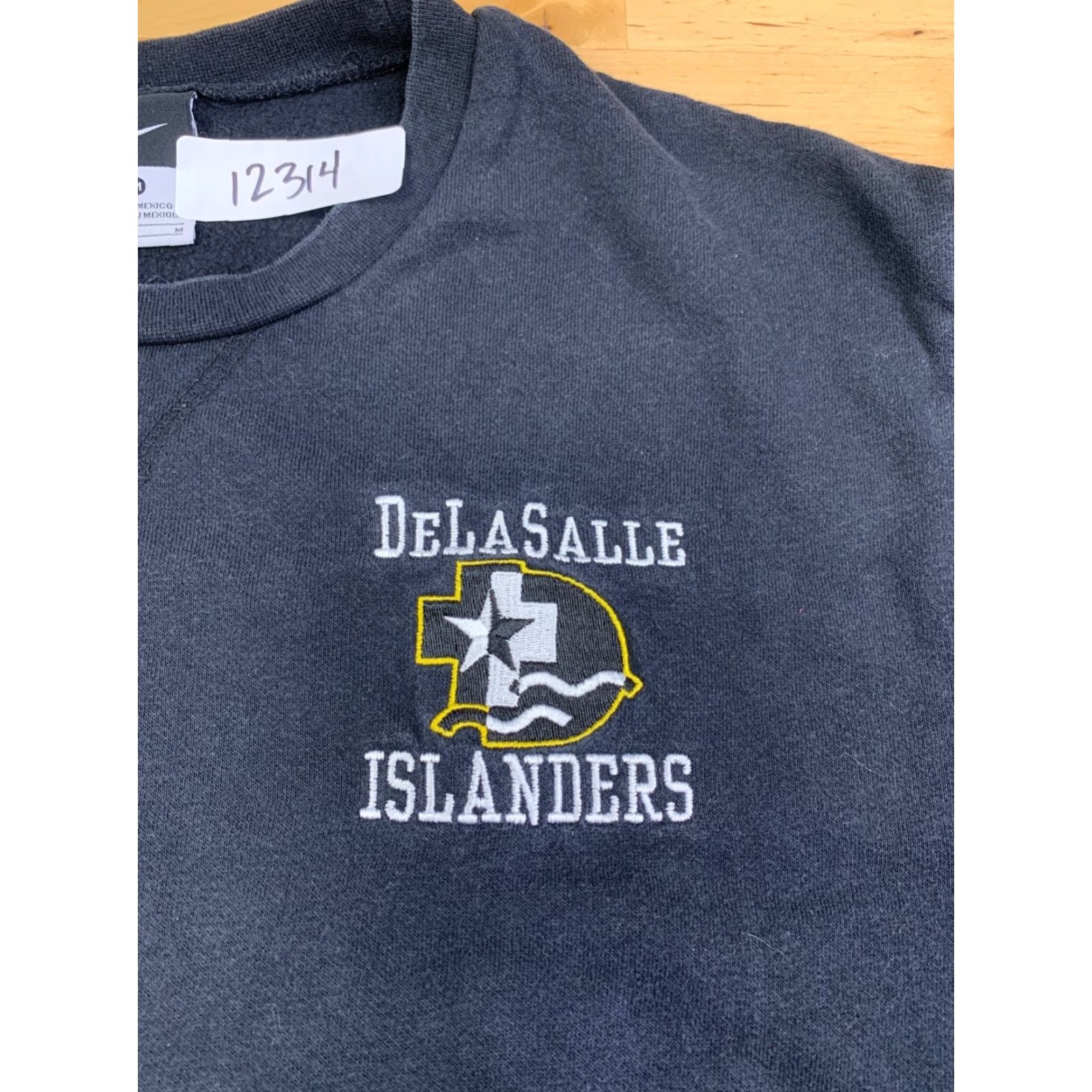 Nike Nike Sweatshirt Mens M Black DeLaSalle Islanders Sports High School 12314 Size US M / EU 48-50 / 2 - 4 Thumbnail