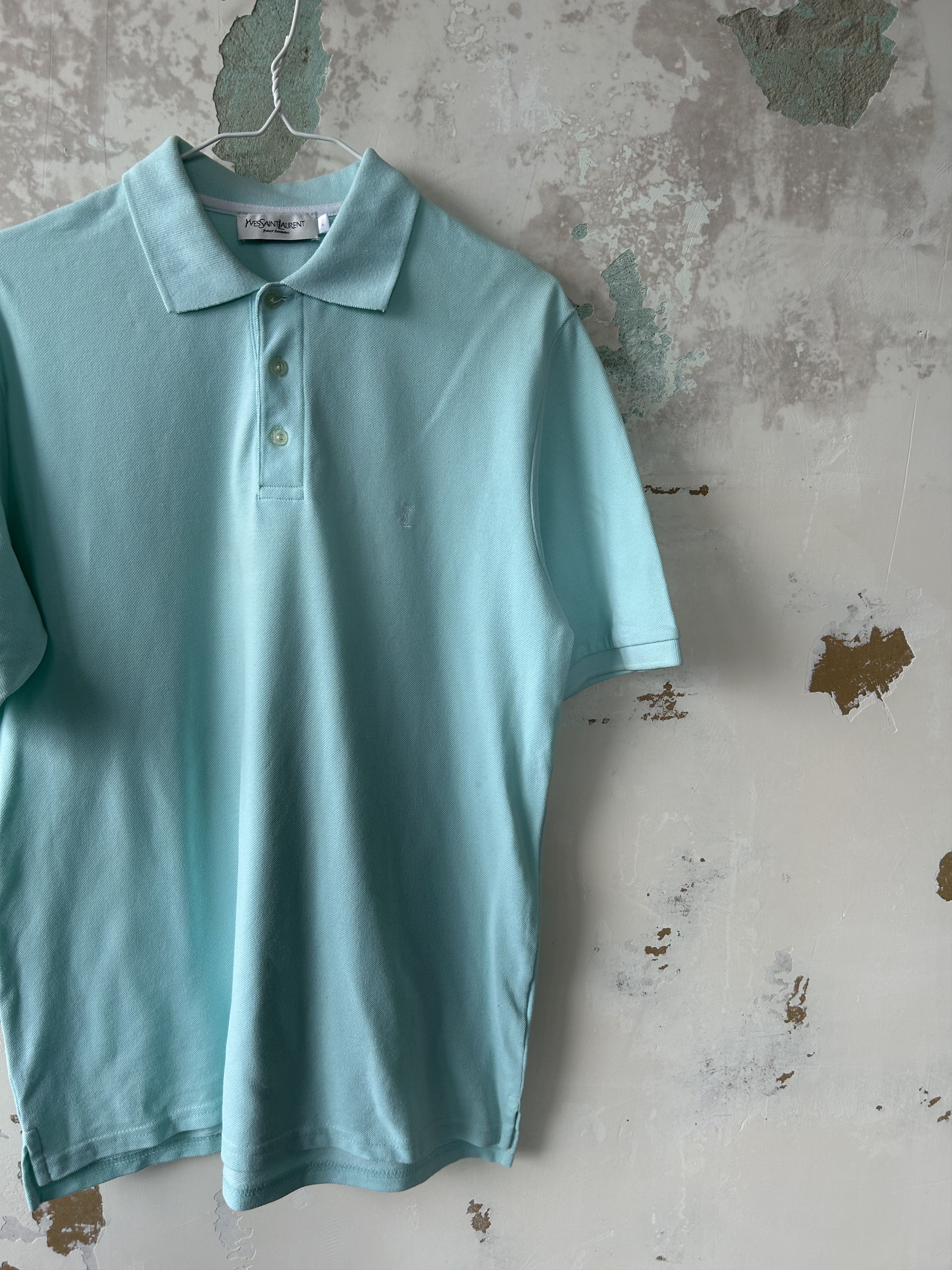Yves Saint Laurent Vintage Yves Saint Laurent YSL Polo Shirt T-Shirt Tee Size US L / EU 52-54 / 3 - 2 Thumbnail