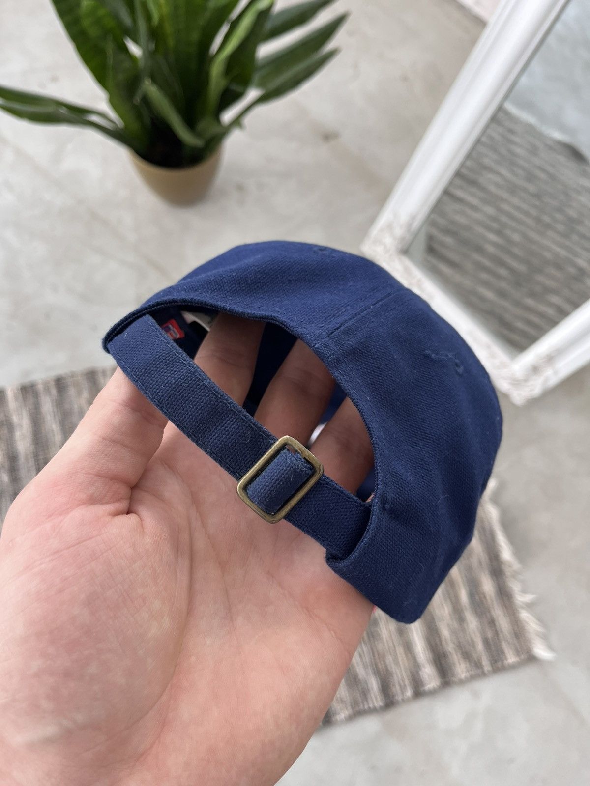 Adidas × Vintage Vintage Adidas Perfomance Cap Y2K Red Navy Hat sk8 rare Size ONE SIZE - 7 Thumbnail