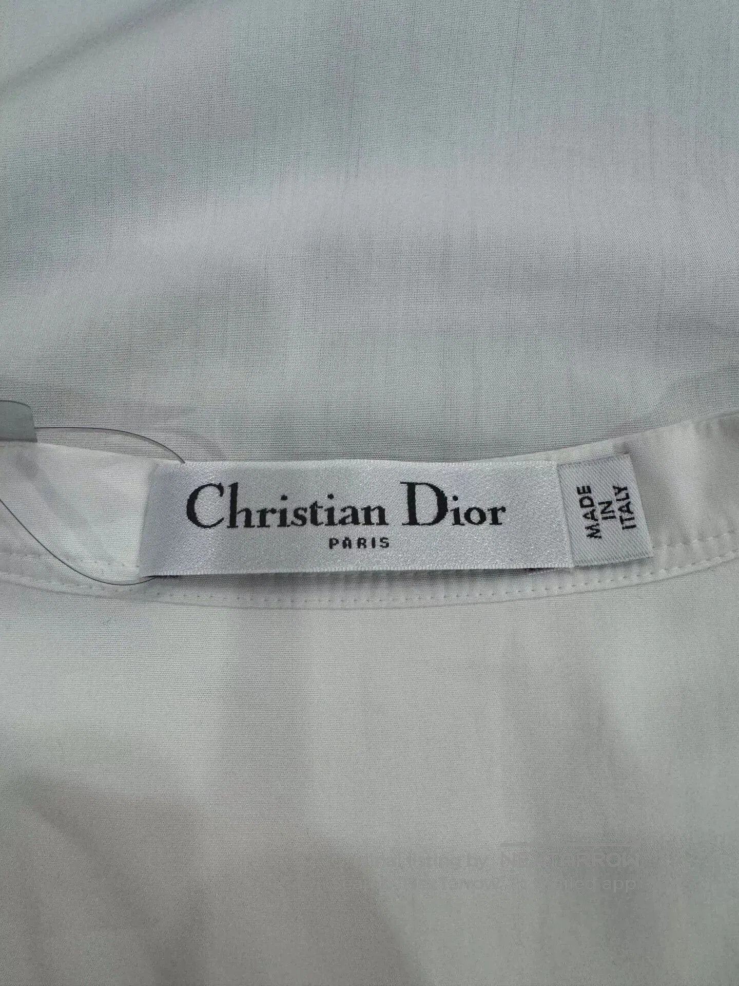 Dior Dior Bee CD Logo White Women's Shirt Dress. Size XS / US 0-2 / IT 36-38 - 5 Thumbnail
