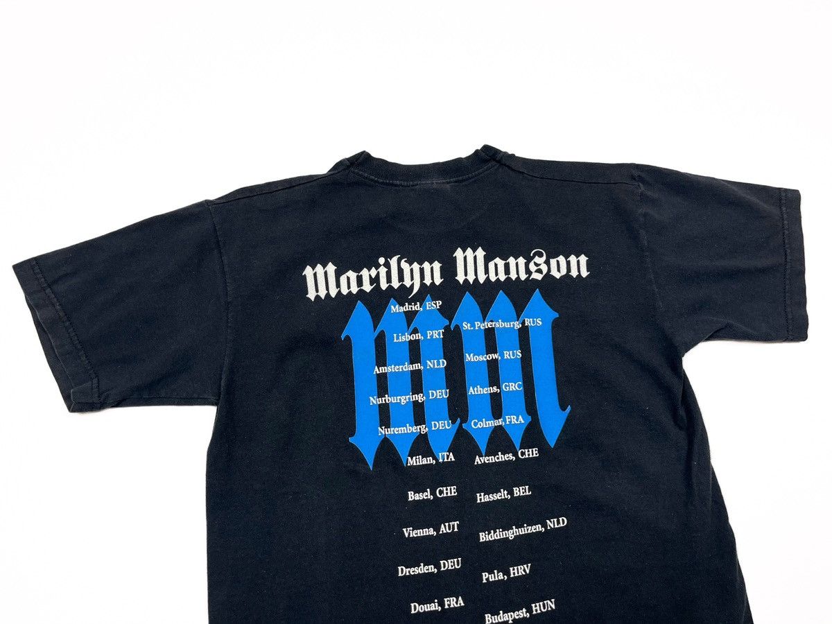 Band Tees Vintage 2004 Marilyn Manson Against All Gods Tour T-Shirt Size US S / EU 44-46 / 1 - 8 Thumbnail