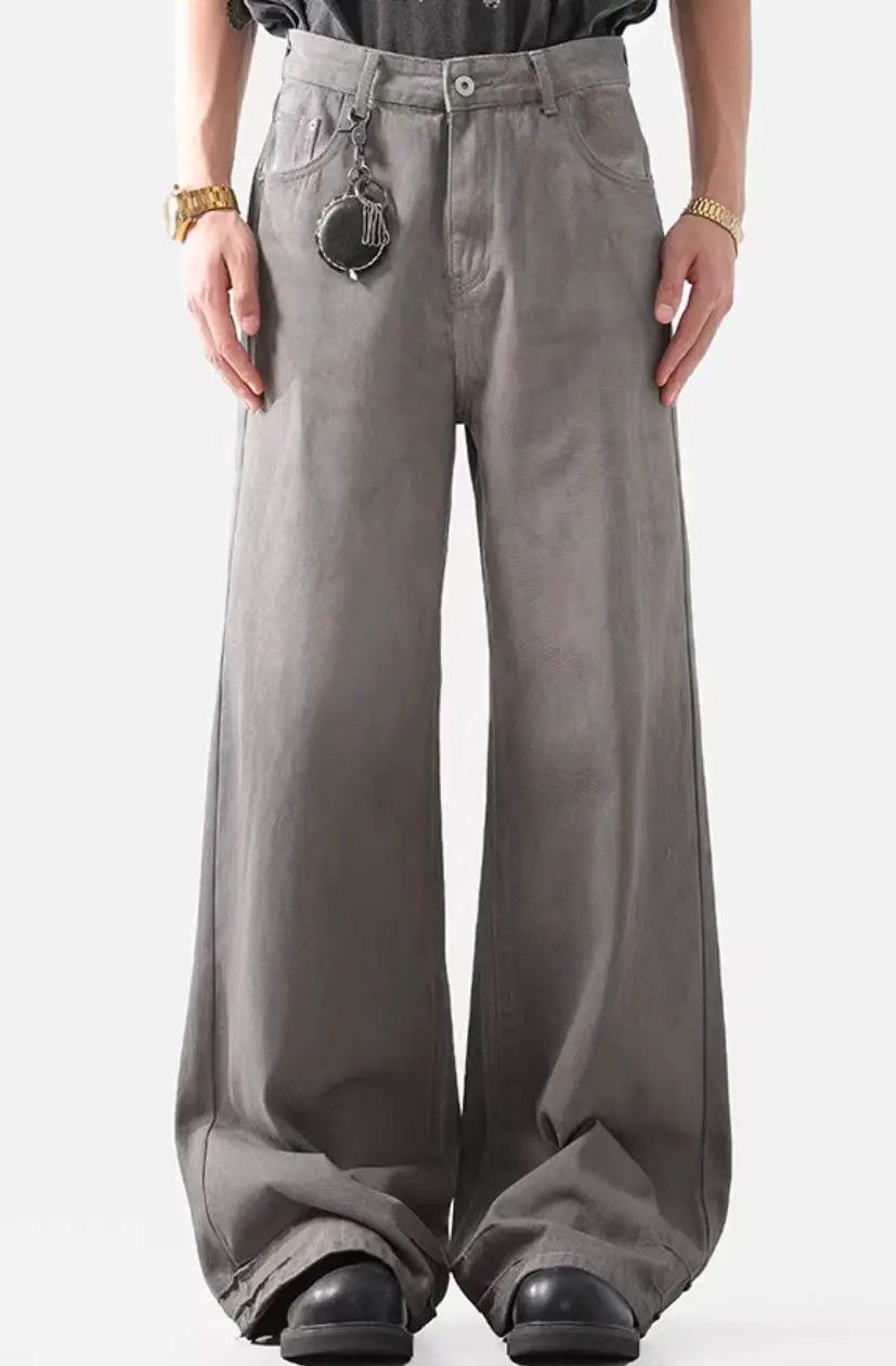 Designer × Japanese Brand Vintage Hip Hop Punk Loose Casual Pants Size US 33 - 2 Thumbnail