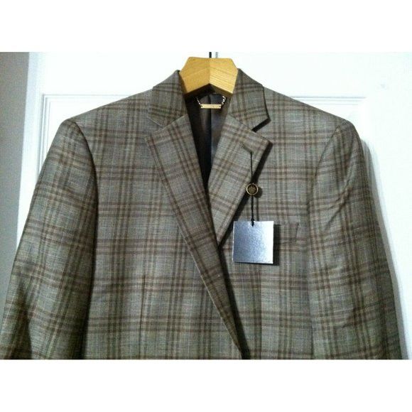 Donald Trump DONALD TRUMP MENS NEW 73%WOOL 27%LINEN SPORT COAT BLAZER 38R Size 38R - 2 Thumbnail
