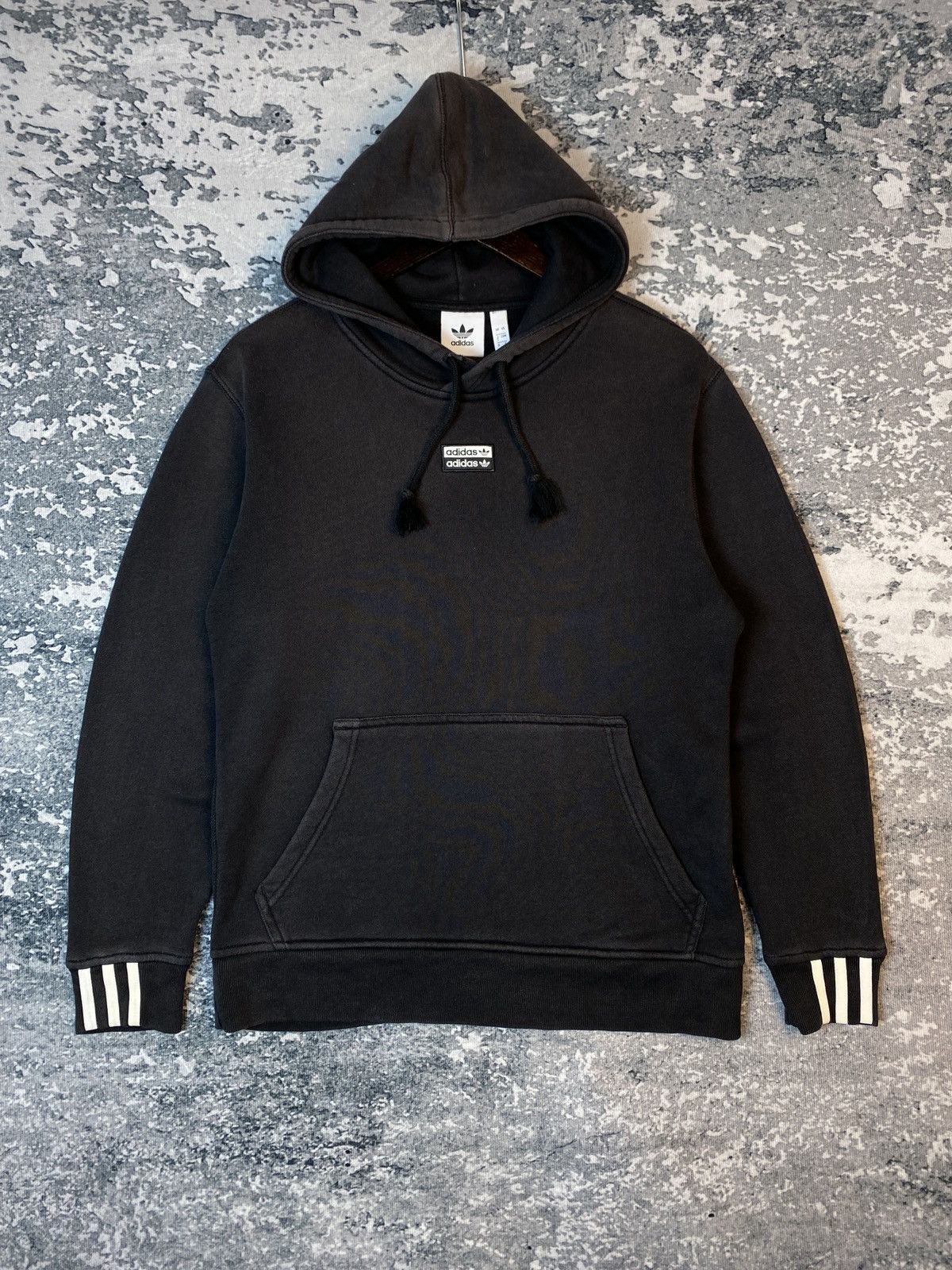 Adidas Vintage Adidas Pull Over Hoodies Size US L / EU 52-54 / 3 - 1 Thumbnail