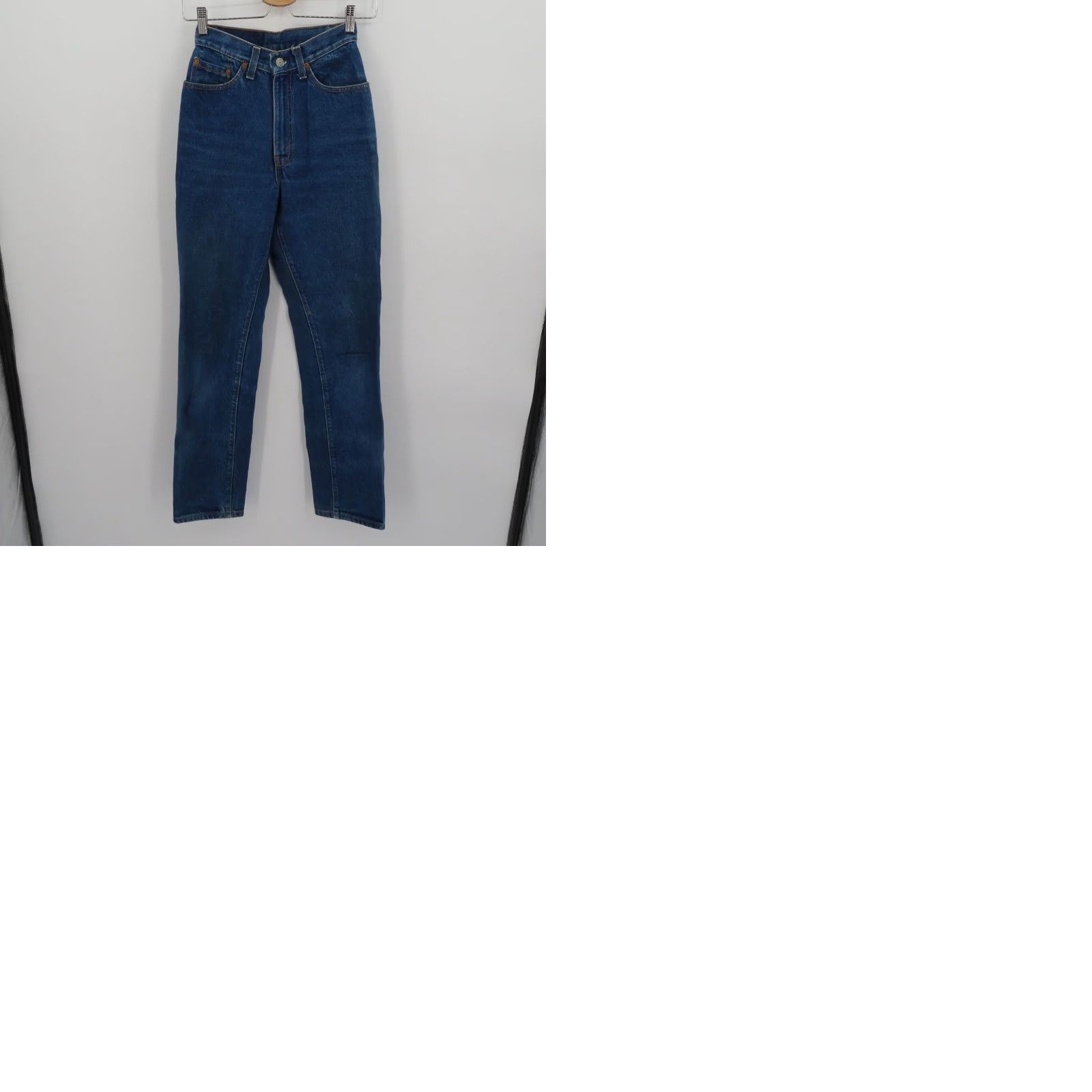 Levi's VINTAGE Levi's 505 Jeans Women Juniors 7 Blue Denim USA All Cotton Regular Straight 1980s Size 28" / US 6 / IT 42 - 9 Thumbnail