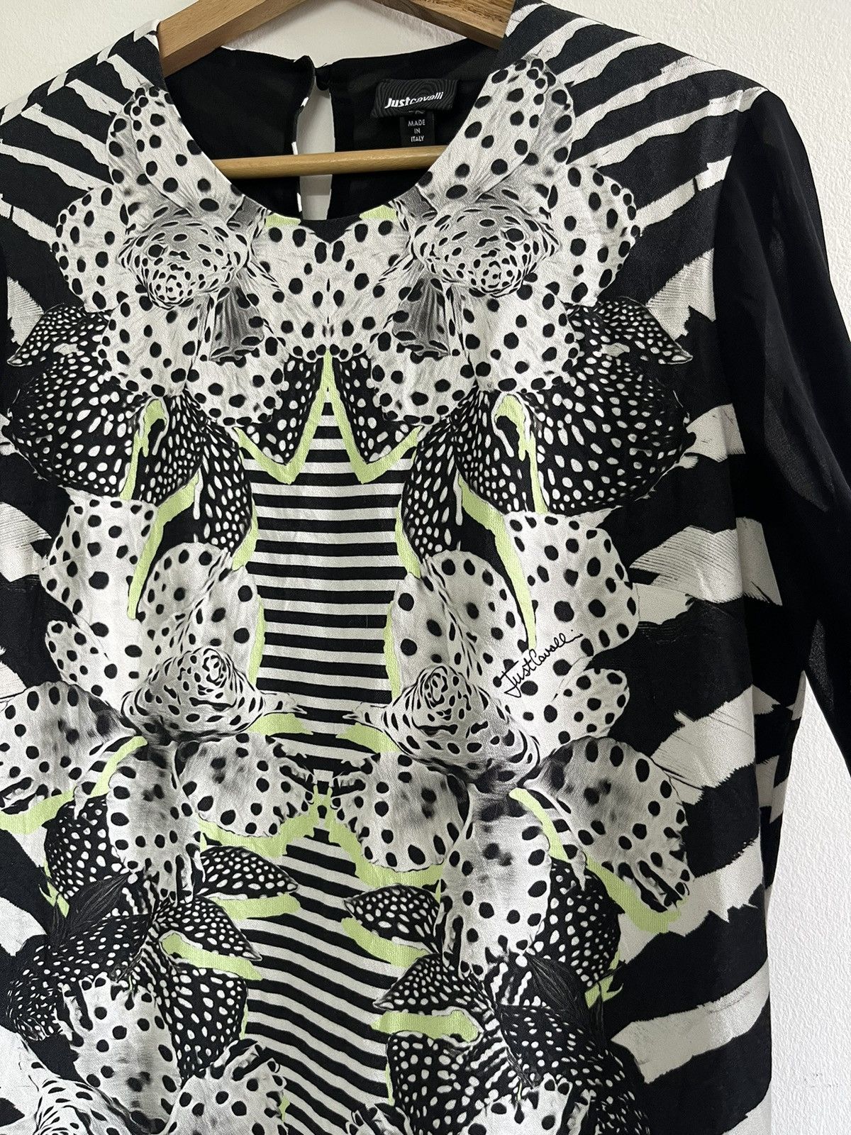 Just Cavalli Just Cavalli Printed Blouse Size M / US 6-8 / IT 42-44 - 3 Thumbnail