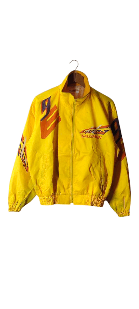 Vintage VINTAGE SALOMON WINDBREAKER JACKET Size US L / EU 52-54 / 3 - 2 Thumbnail