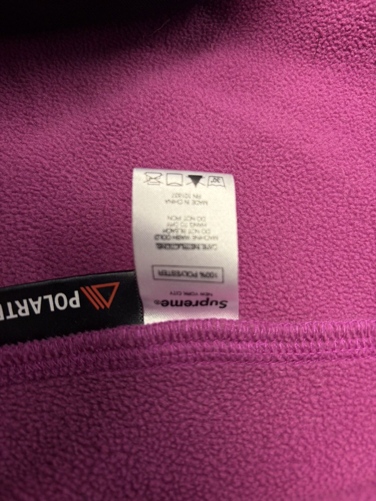 Supreme Supreme Polartec Fleece Vest F/W 2015 Size US L / EU 52-54 / 3 - 7 Thumbnail