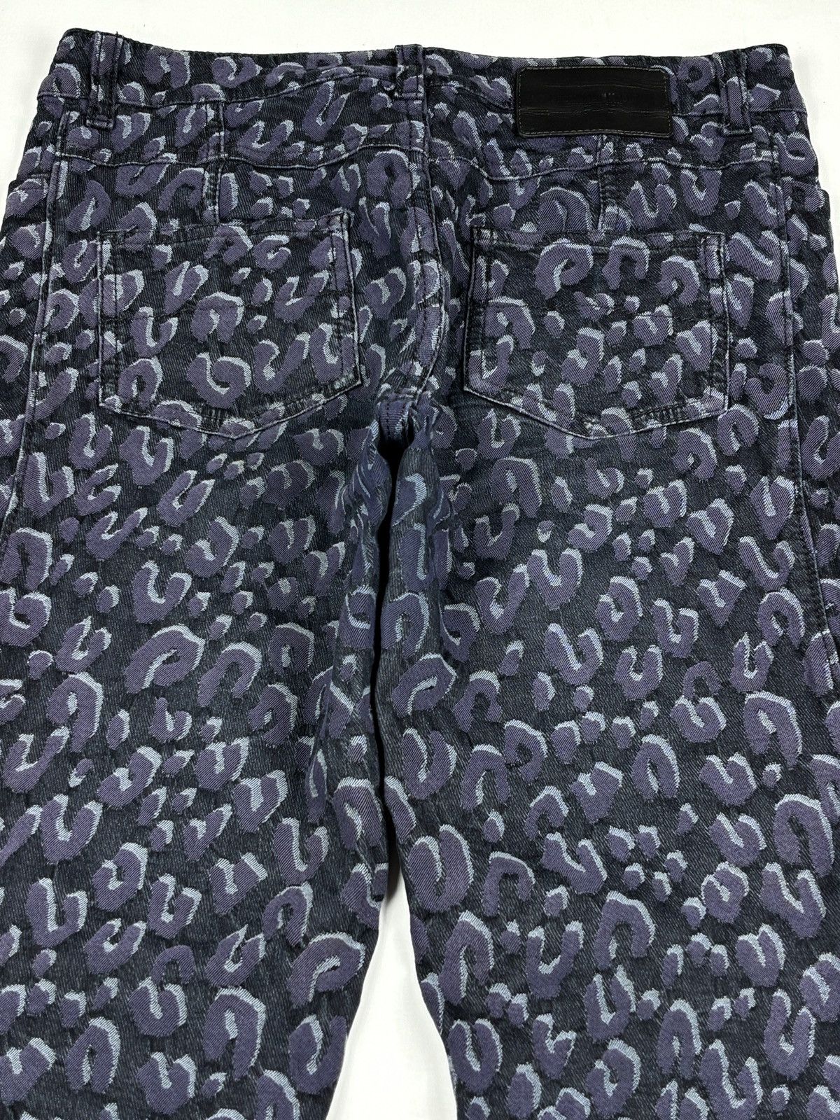 Louis Vuitton F/W 2012 Stephen Sprouse Leopard Ankle Zip Jeans Size 32" / US 10 / IT 46 - 7 Thumbnail