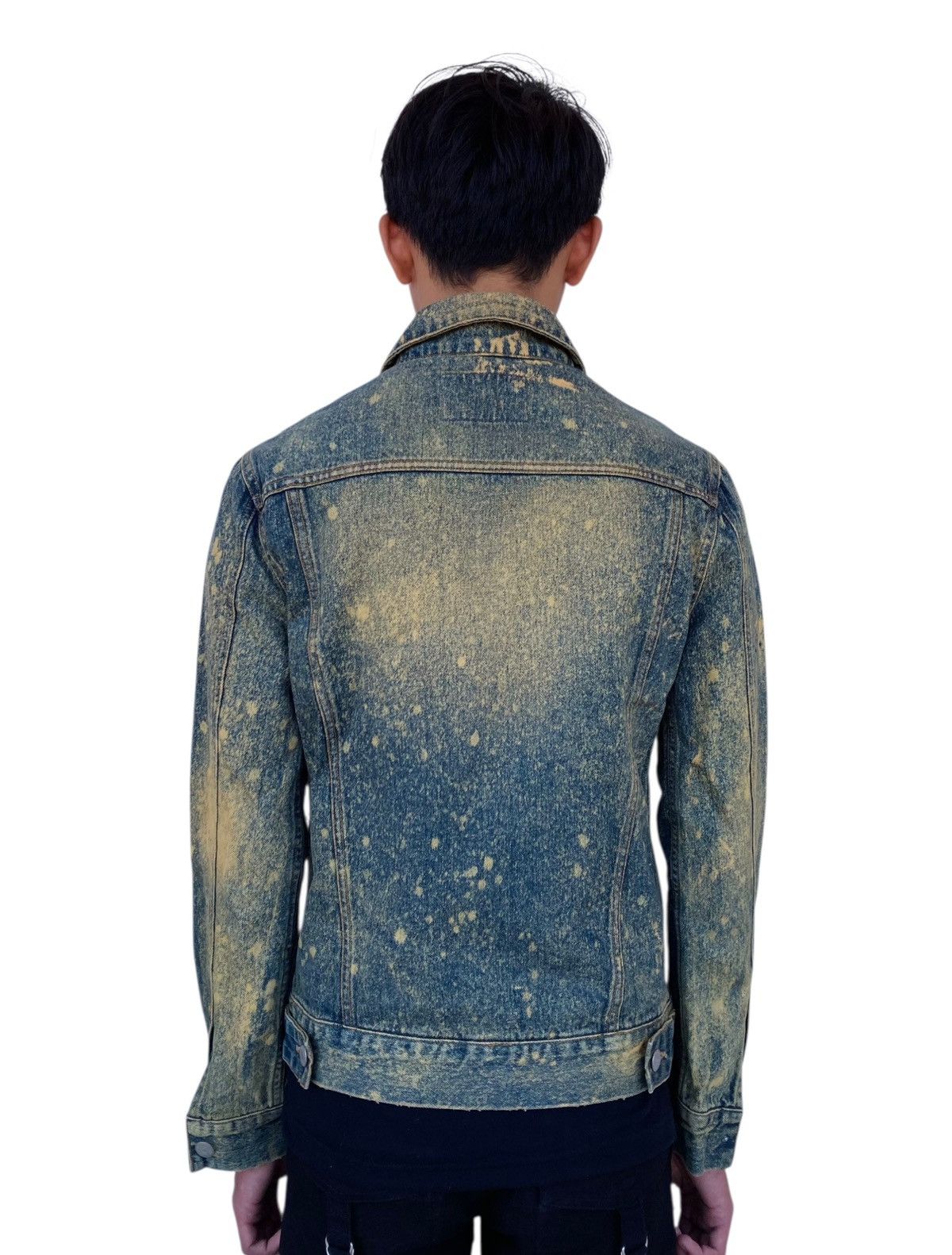 If Six Was Nine 2000s Number Of Day - Mudwash Denim Jacket Size US M / EU 48-50 / 2 - 4 Thumbnail
