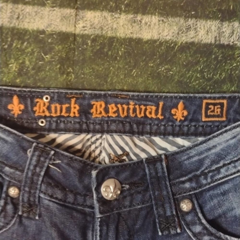 Rock Revival ROCK revival Darcy straight jeans size 26 Size 26" / US 2 / IT 38 - 3 Thumbnail
