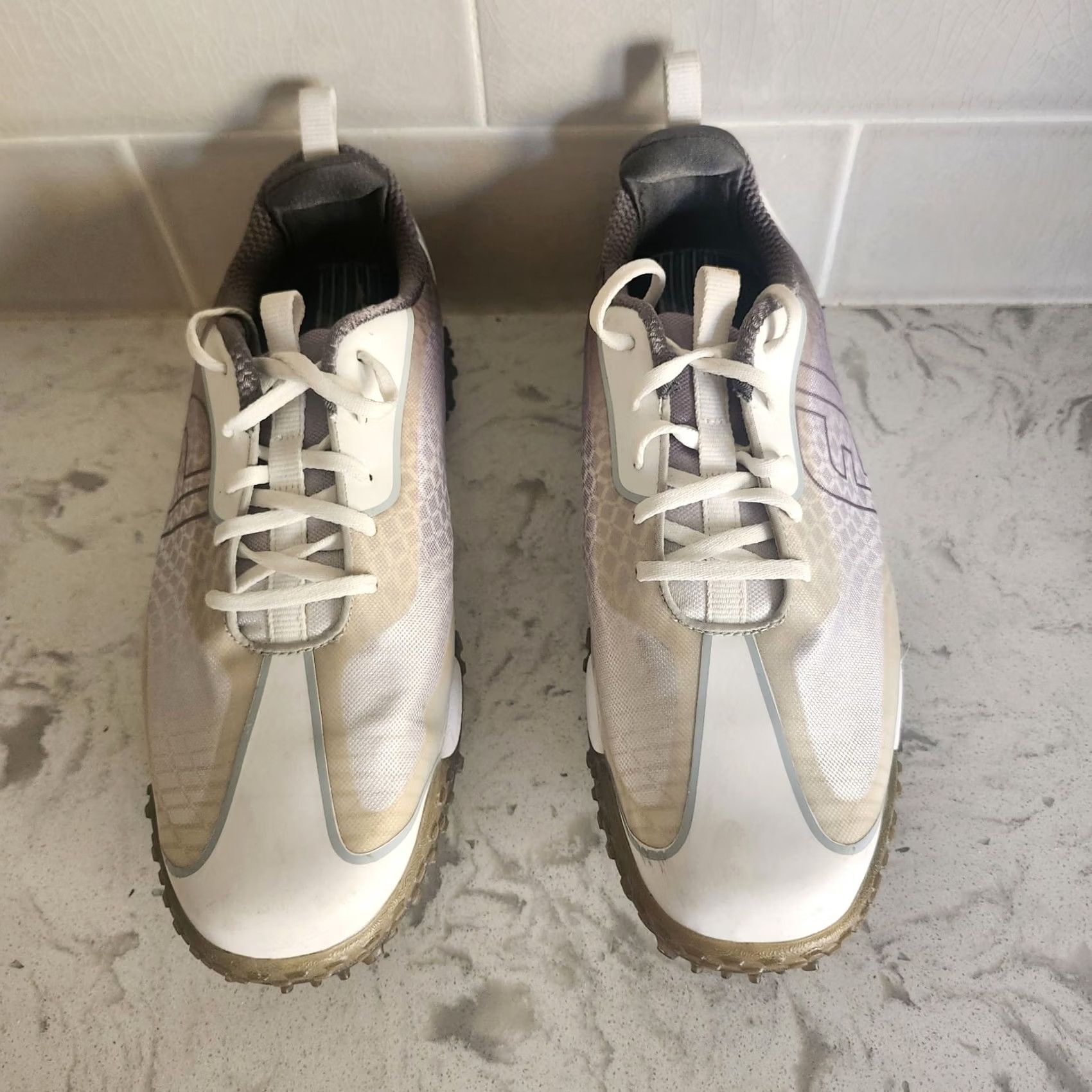 Footjoy FootJoy Sneaker Mens 9.5W Gray Freestyle 2 Athletic Golf Lace Up Casual Comfort Size US 10 / EU 43 - 5 Thumbnail