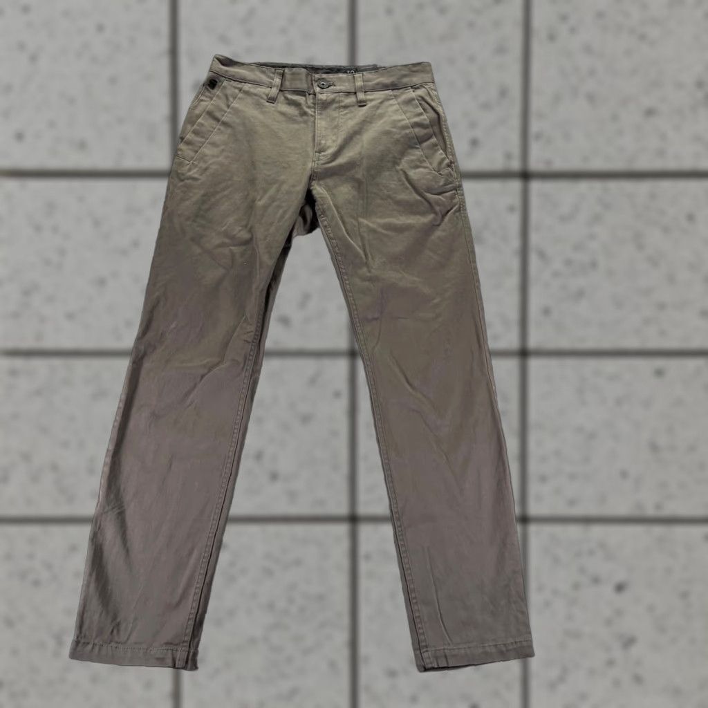 G-Star Raw Bronson Chino Pants Men 30x30 Gray Cotton Stretch Slim