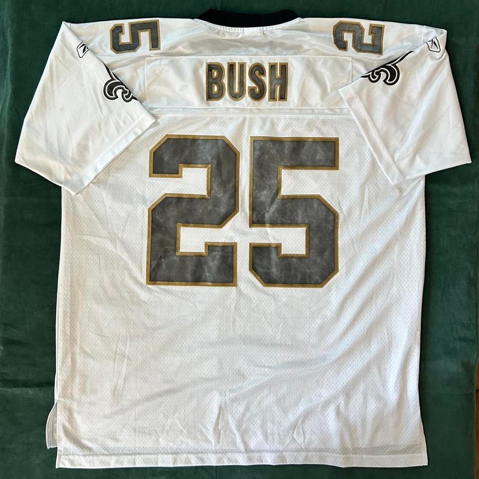 Reebok Vintage reebok reggie bush jersey Size US XXL / EU 58 / 5 - 2 Thumbnail