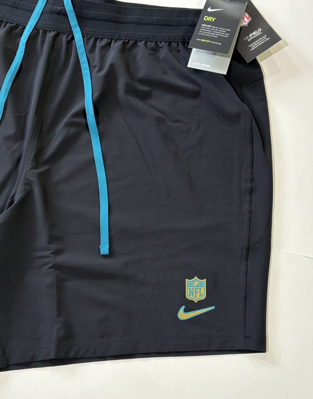Nike Nike Flex Rep Dri-Fit NFL Jacksonville Jaguars Shorts XXL Size US 44 / EU 60 - 2 Thumbnail