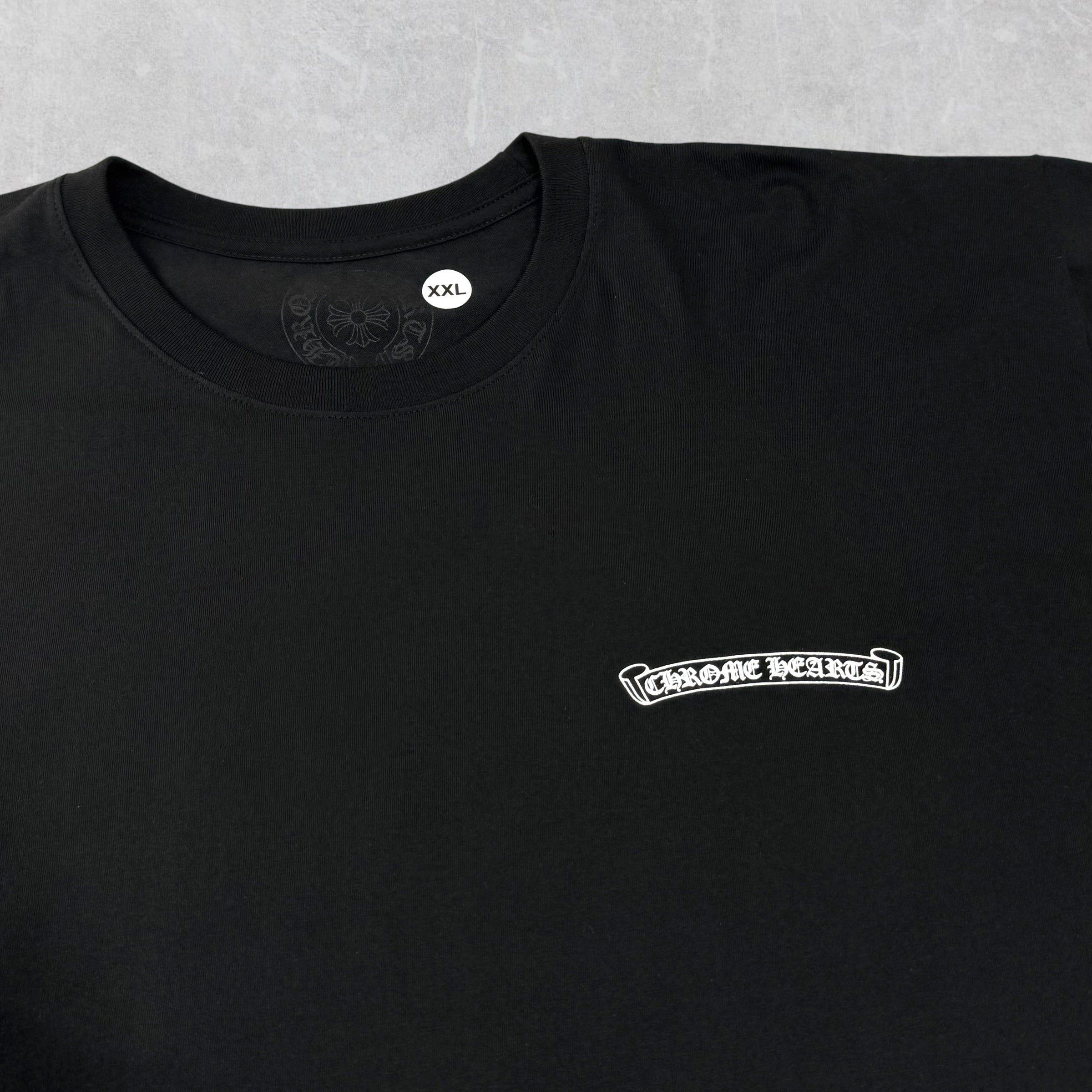 Chrome Hearts Chrome Hearts Black Welcome To Las Vegas Tee XXL Size US XXL / EU 58 / 5 - 4 Thumbnail