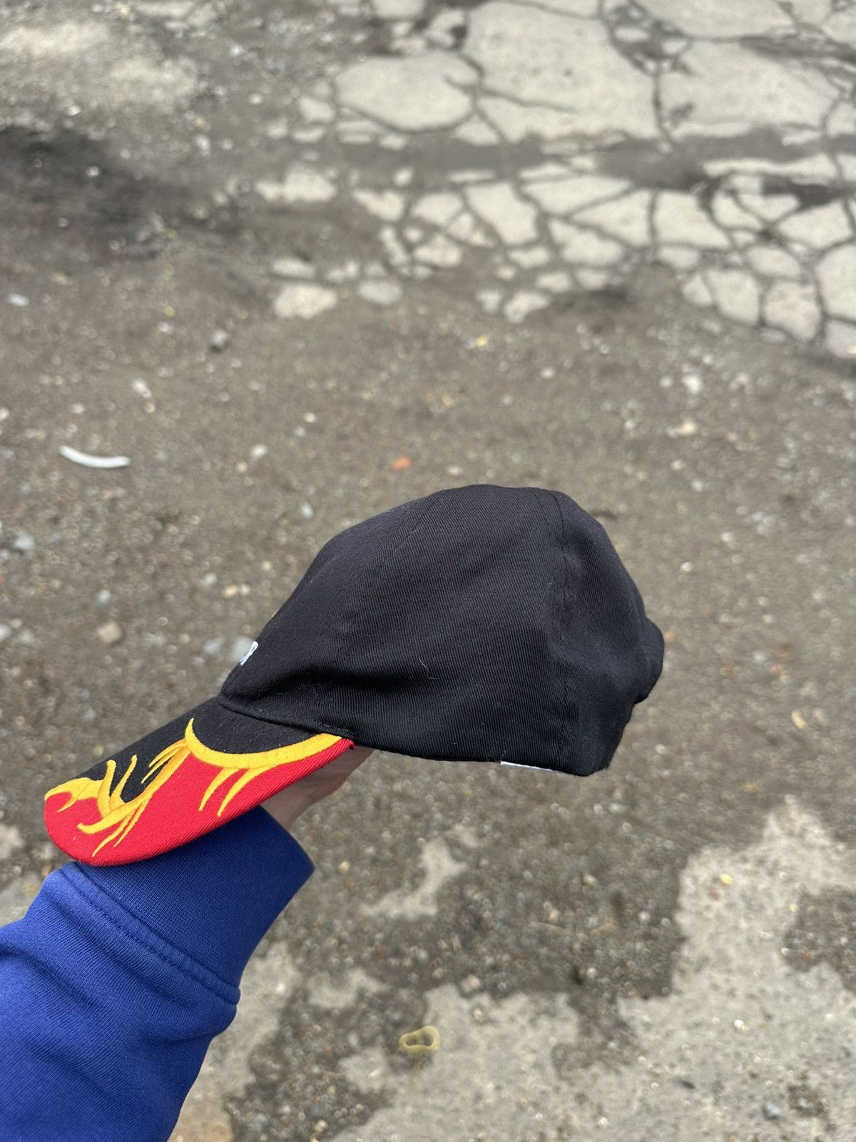 Vintage Vintage Inter Cap Soccer Jersey Y2K SK8 Style Size ONE SIZE - 5 Thumbnail