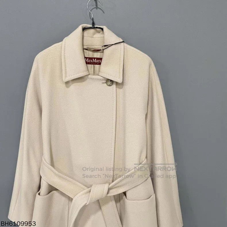 Max Mara Max Mara Wool Coat Size S / US 4 / IT 40 - 2 Thumbnail
