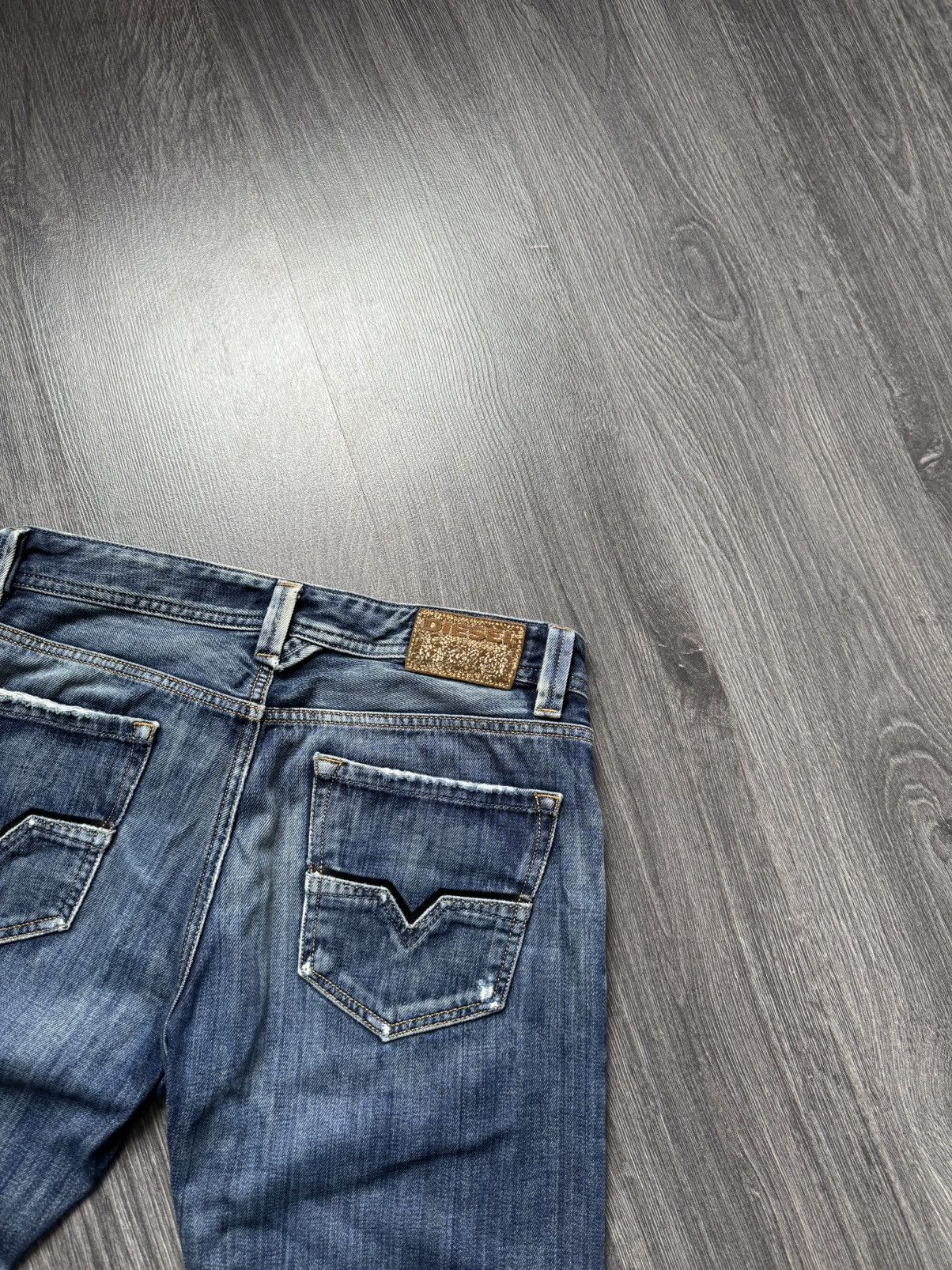 Diesel × Jean × Vintage Vintage 00s Diesel Pants Distressed Y2k Style Size US 32 / EU 48 - 10 Thumbnail