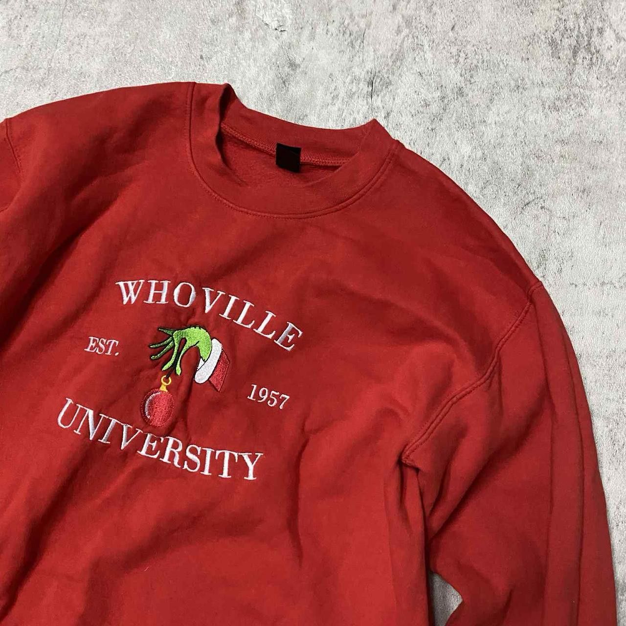 Gildan Red vintage crewneck sweatshirt Size US S / EU 44-46 / 1 - 2 Thumbnail