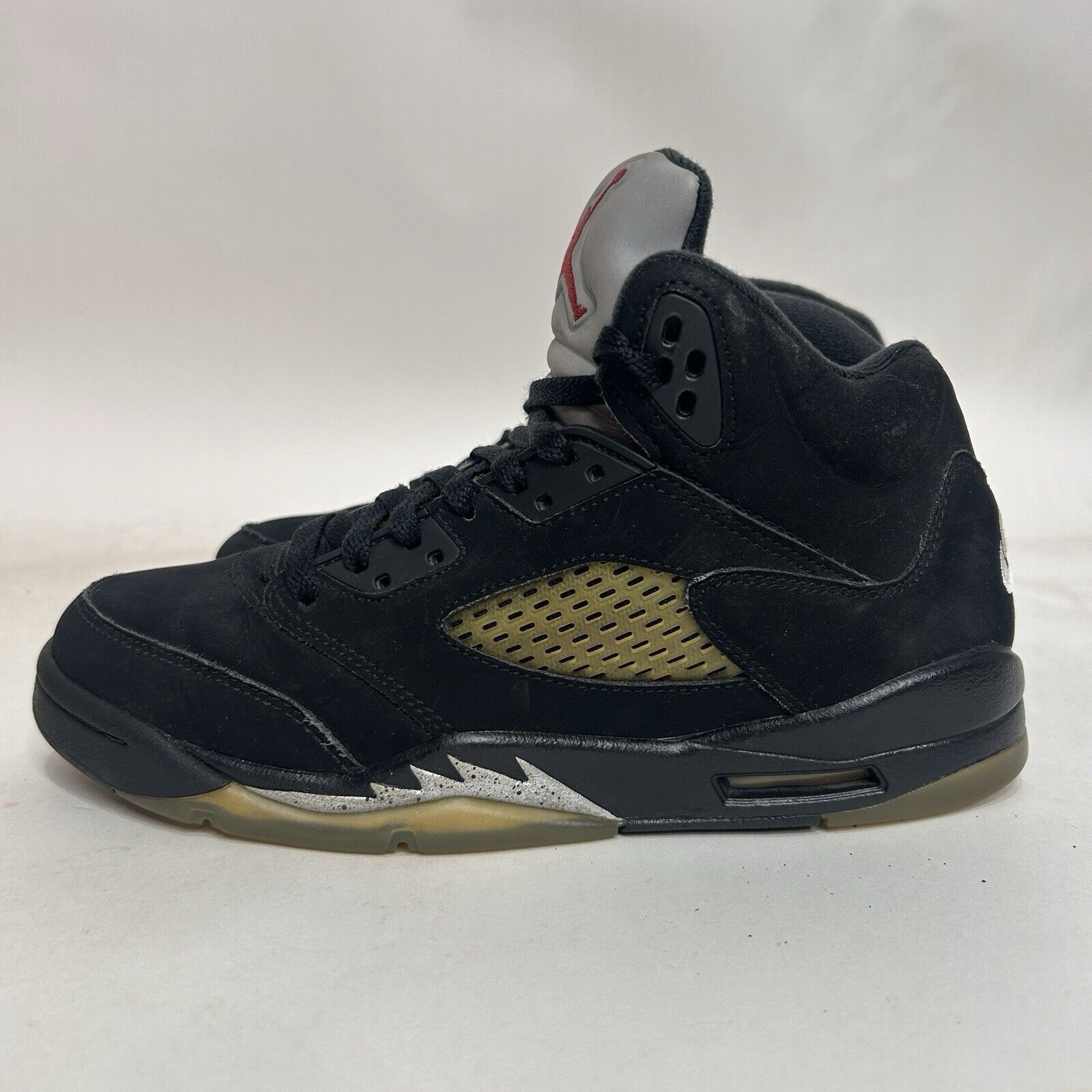 Jordan Brand Nike Shoes Air Jordan 5 Retro BG “Black Metallic” 2024 Size US 8.5 / IT 38.5 - 6 Thumbnail