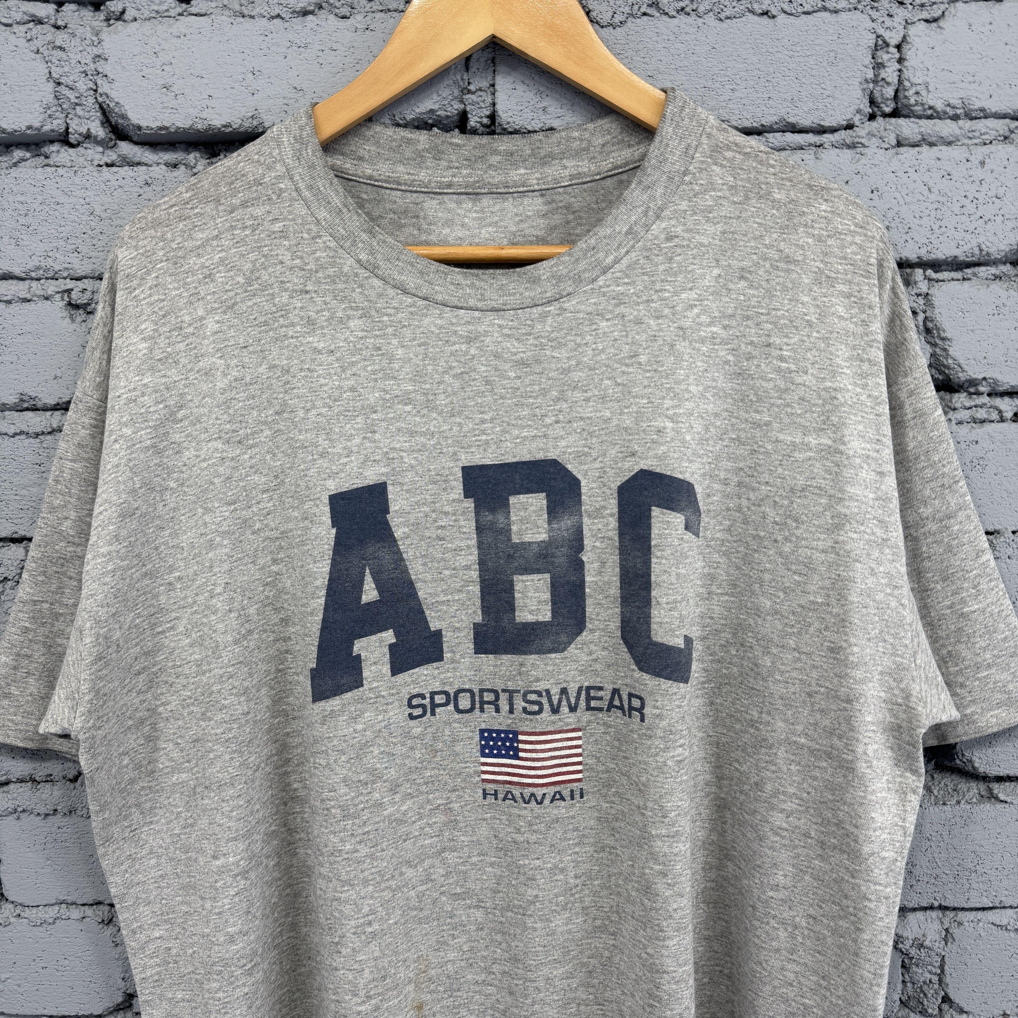 Vintage Rare Vintage 90s ABC Sportwear Hawaii Tshirt Size US L / EU 52-54 / 3 - 3 Thumbnail