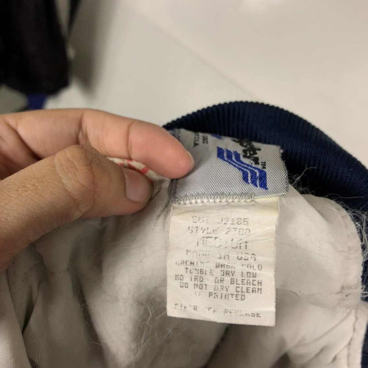 New York Yankees × Vintage 🔥 VINTAGE NEW YORK YANKEES BOMBER JACKET MADE IN USA Size US XXS / EU 40 - 15 Thumbnail