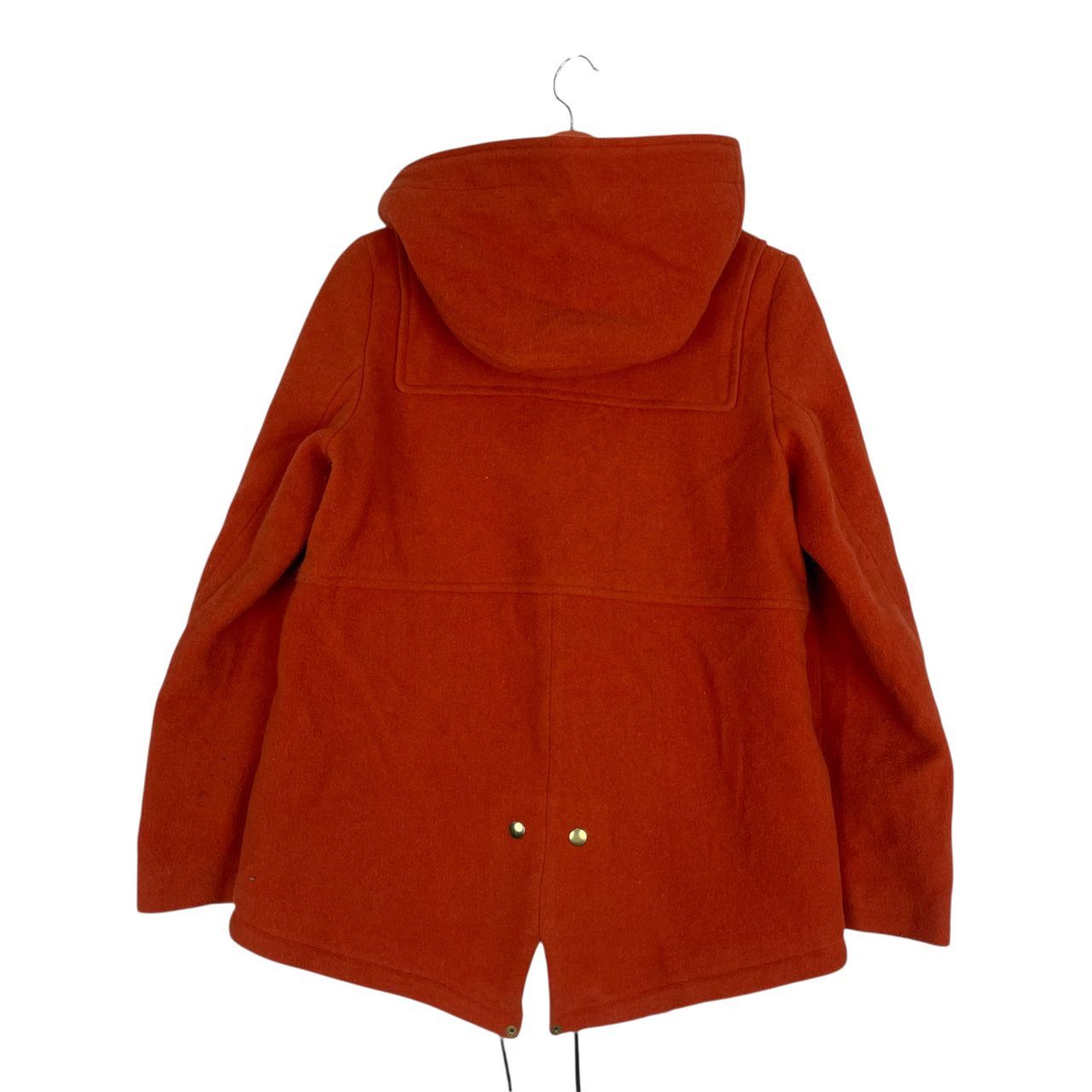 Ne-Net Vintage Né-net Hooded Duffle Coat Burnt Orange Wool Jacket Size M / US 6-8 / IT 42-44 - 9 Thumbnail