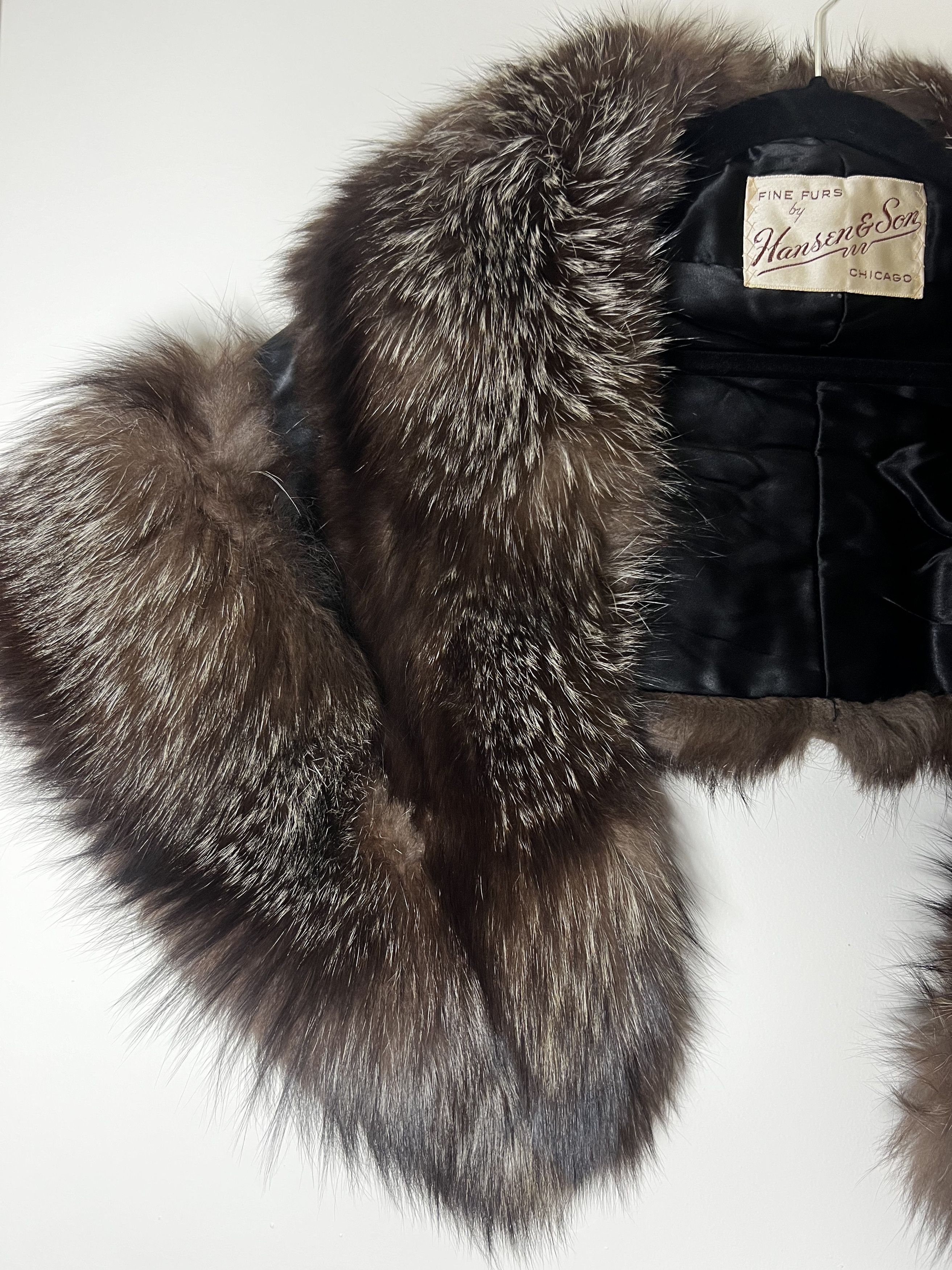 Other × Vintage Vintage Fine Fur by Hansen & Son Chicago Stole Wrap - Coat Size ONE SIZE - 6 Thumbnail