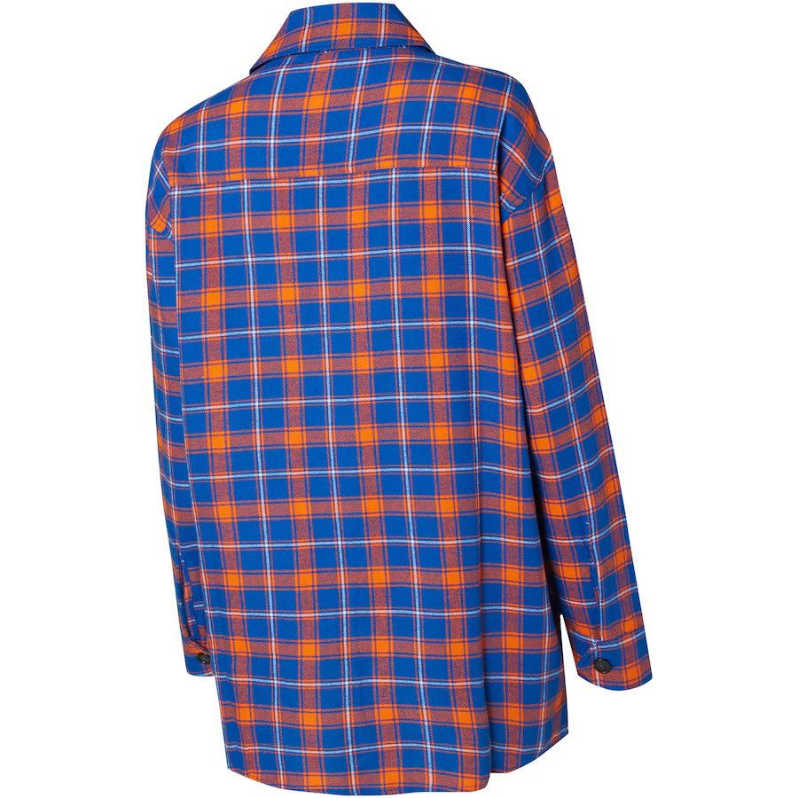 NBA Concepts Sports New York Knicks Flannel Jacket - Large Size US L / EU 52-54 / 3 - 2 Thumbnail